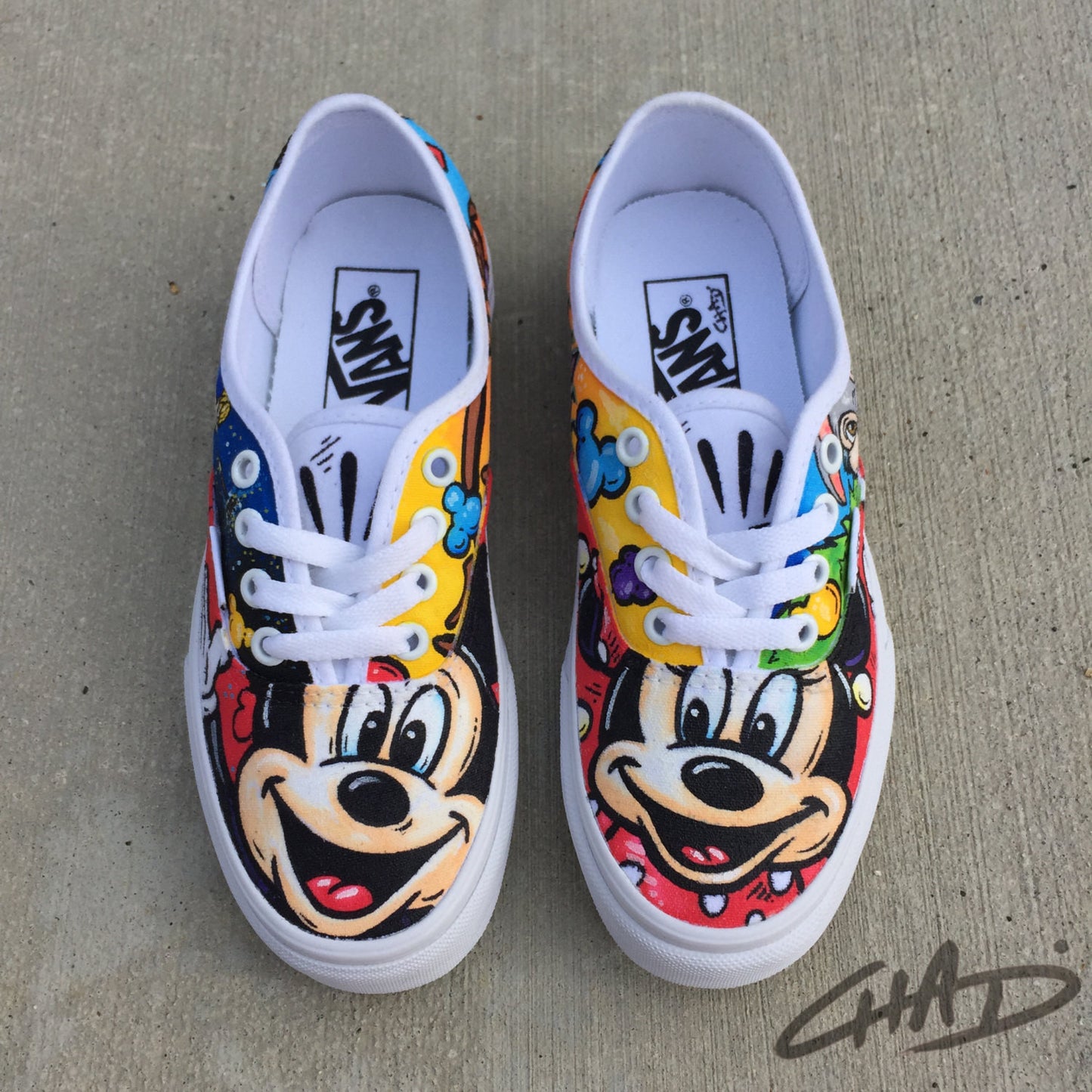 Disney Character Mash Up - Vans Authentic shoes