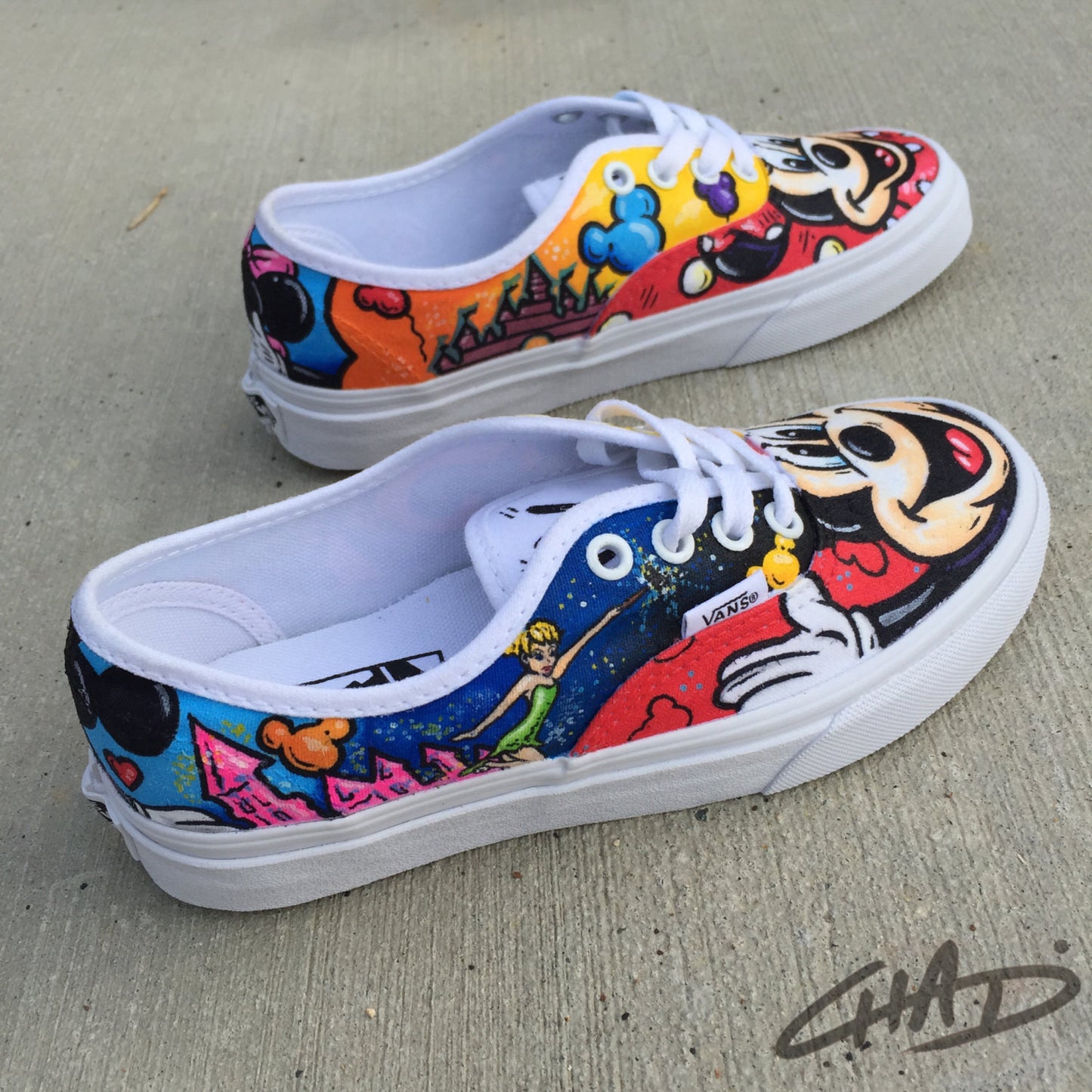 Disney Character Mash Up - Vans Authentic shoes