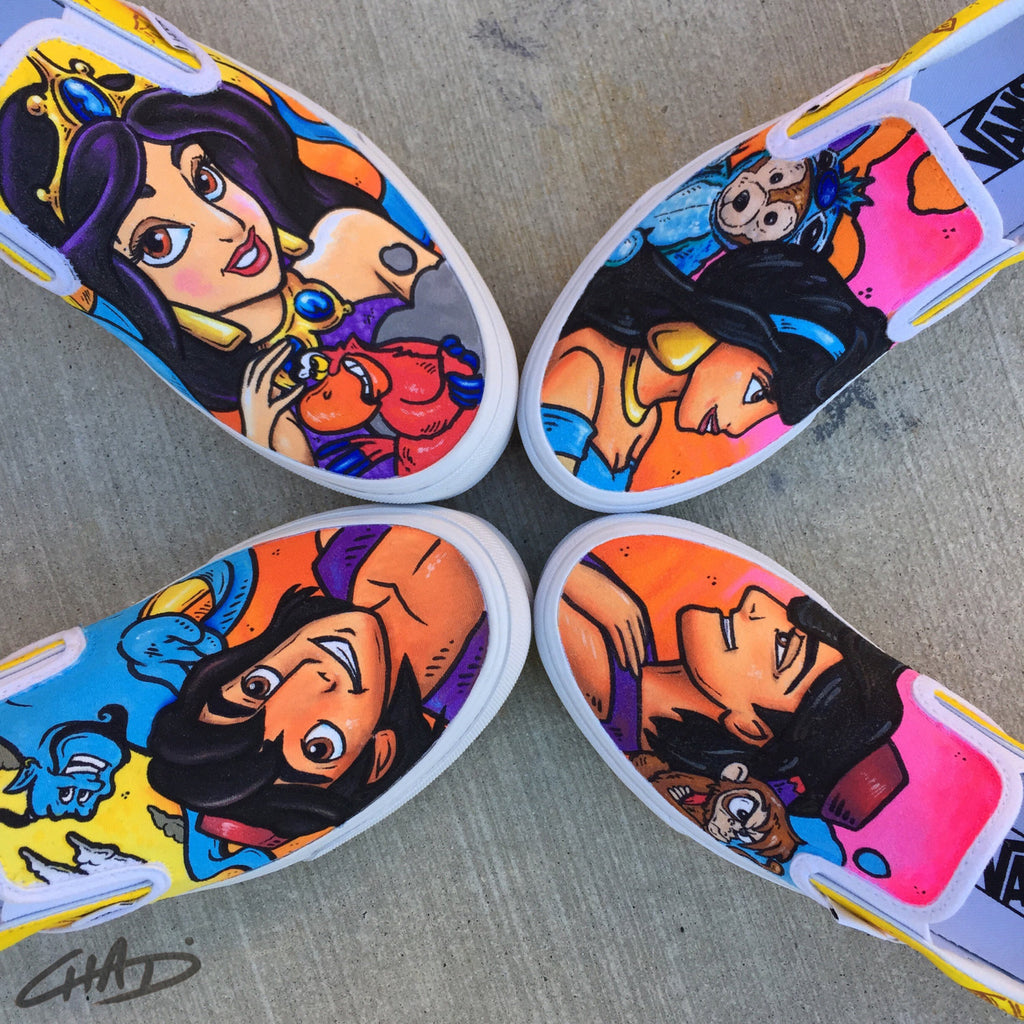 I LOVE SF - Custom Hand Painted Nike Janoski Shoes – chadcantcolor