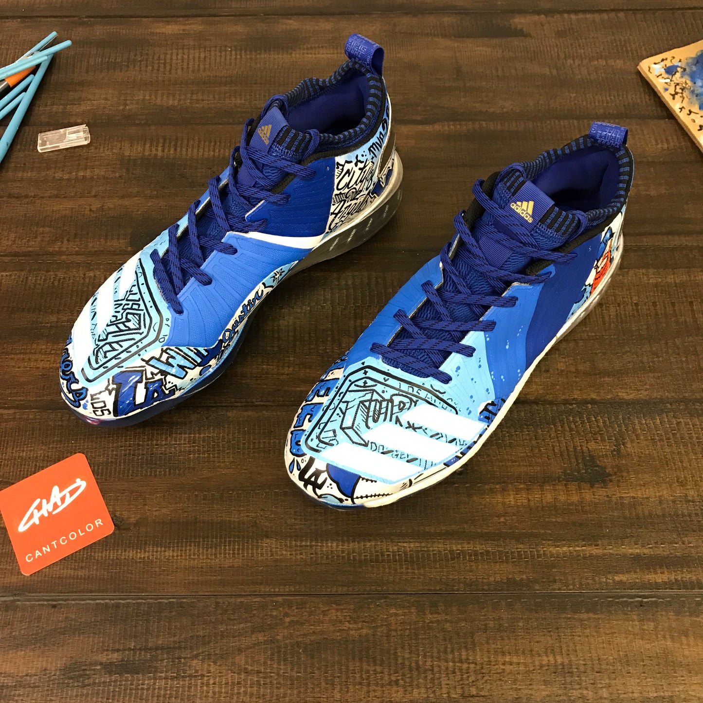 Justin Turner World Series - Adidas Baseball Cleats