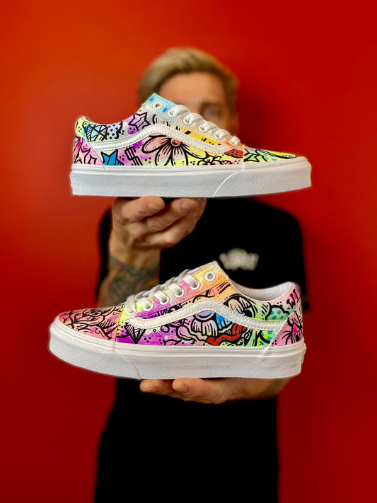 Battery Acid Vans Ol' Skool shoes