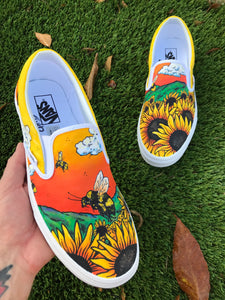 Tyler the creator painted shoes Clearance