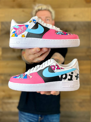 To The Moon - Nike AF1 shoes