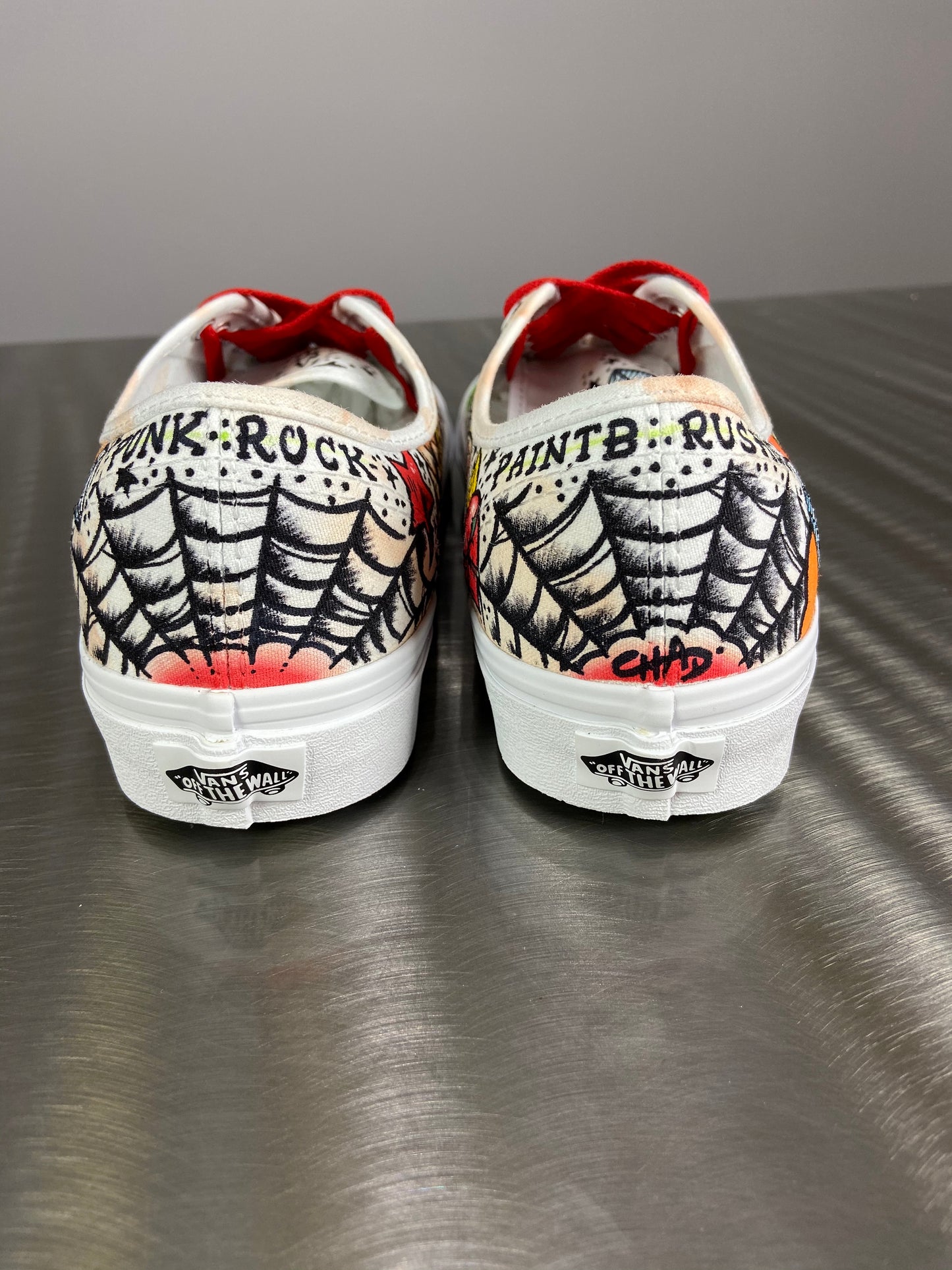 Classic Tattoo Vans Authentic shoes