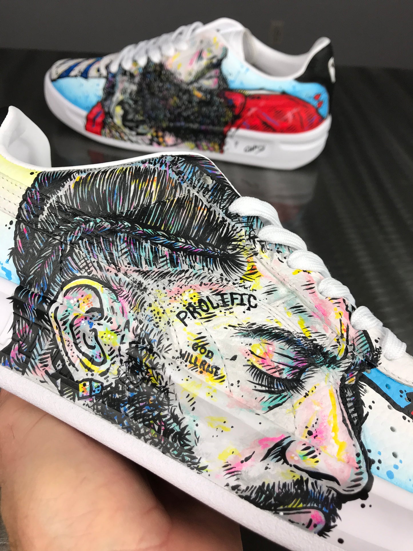 The Marathon Continues Nispey  Hussle Tribute Puma shoes