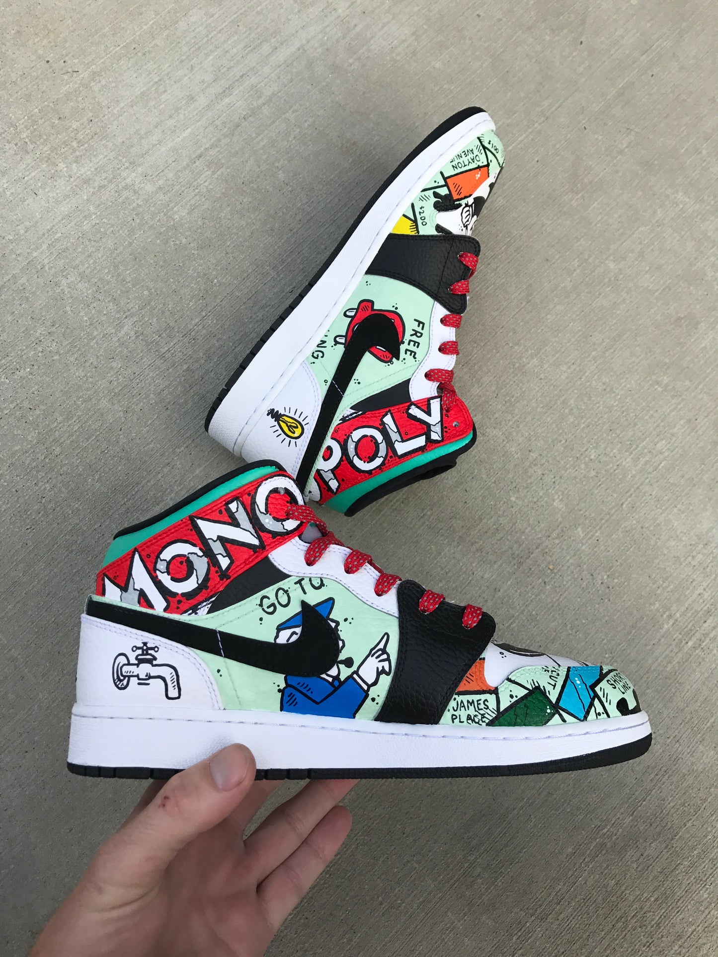 Monopoly Nike Jordan retro shoes
