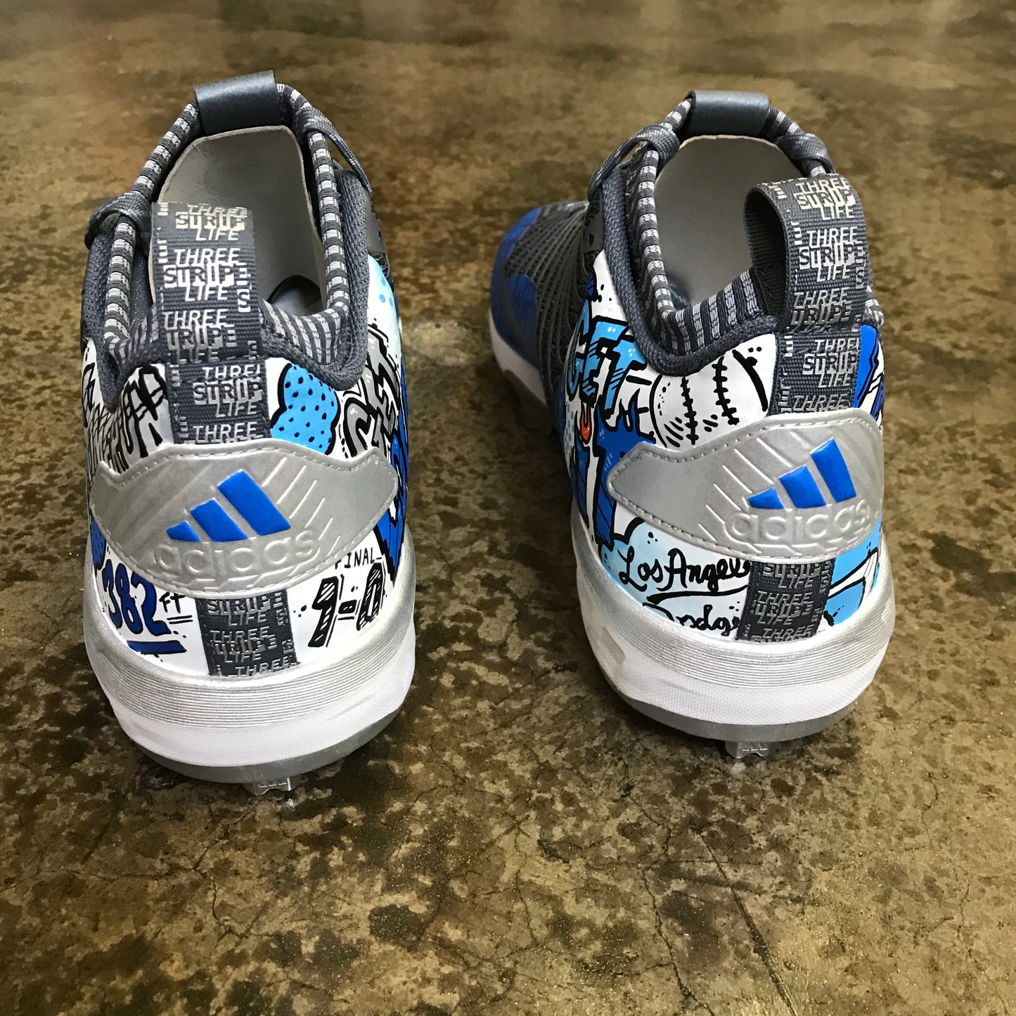 Get Loud! - Justin Turner Adidas Baseball cleats