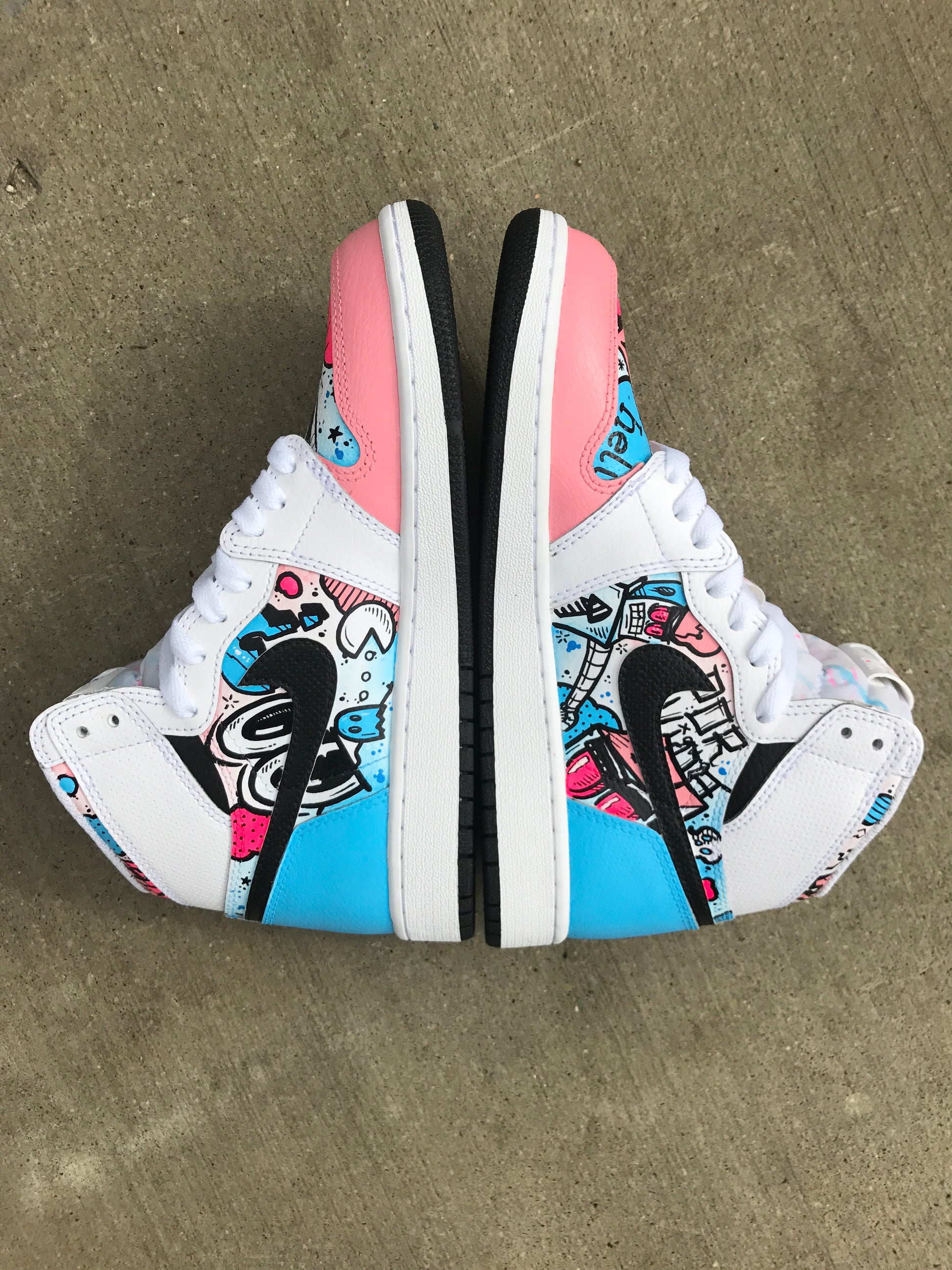 Bubble Gum Aj Ones Nike Air Jordan High OG (TD) Atmosphere Bubble