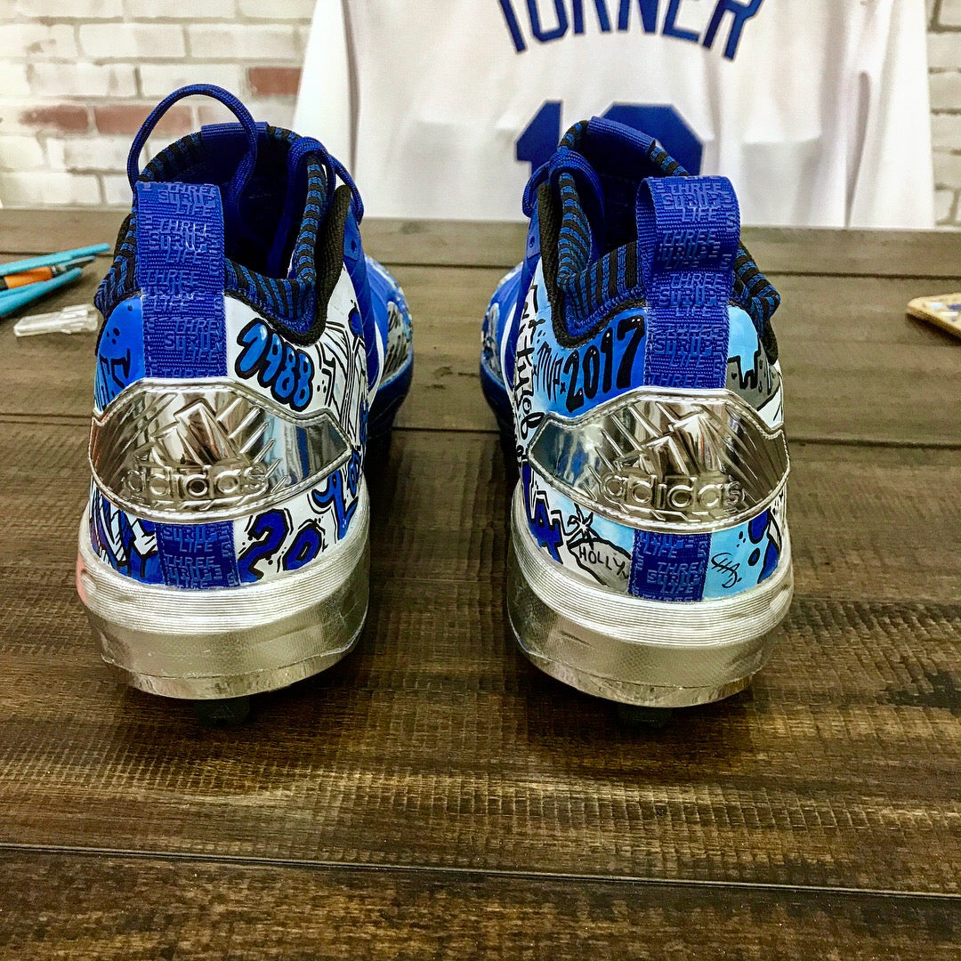 Justin Turner World Series - Adidas Baseball Cleats
