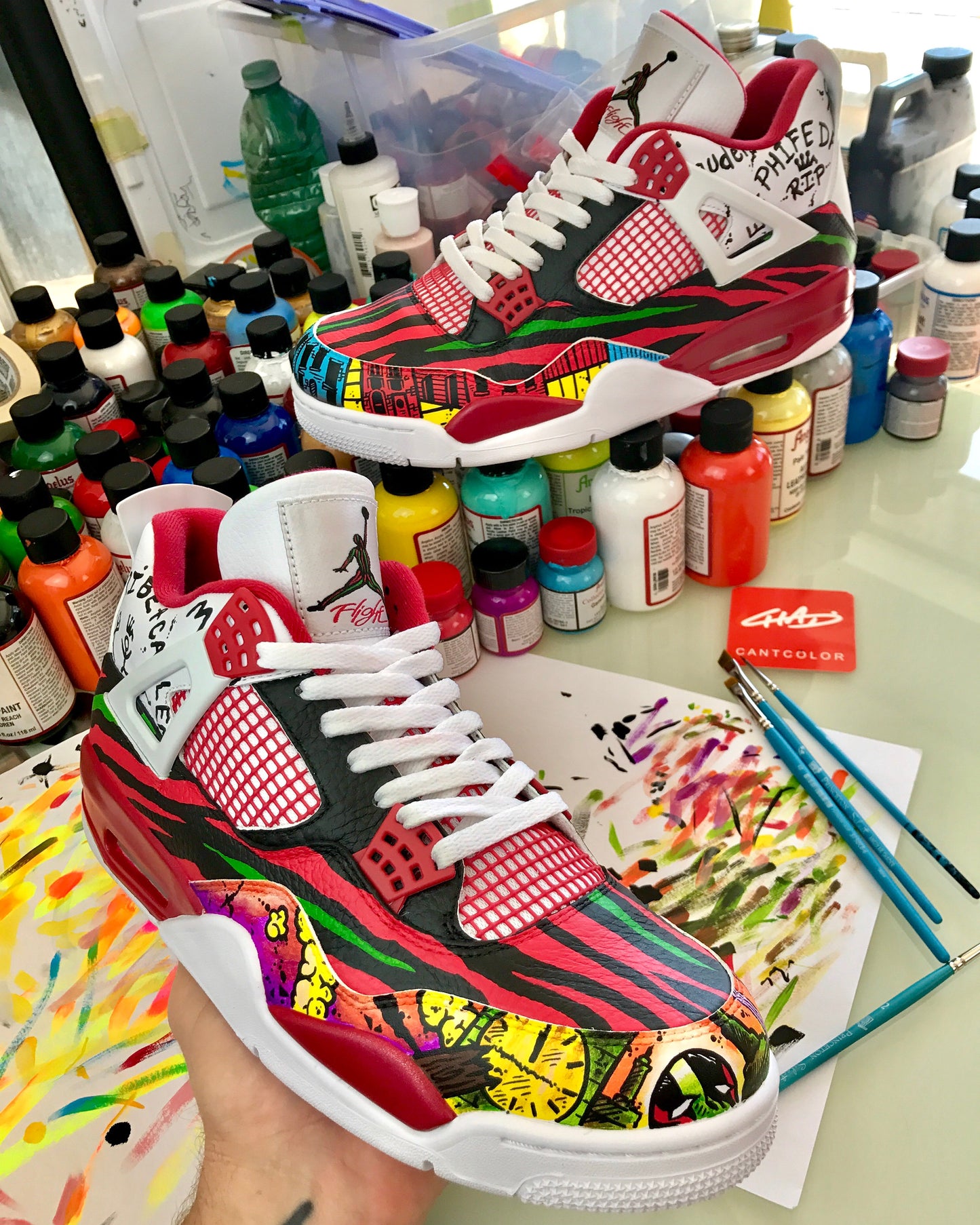 De La Soul - Nike Jordan retro shoes