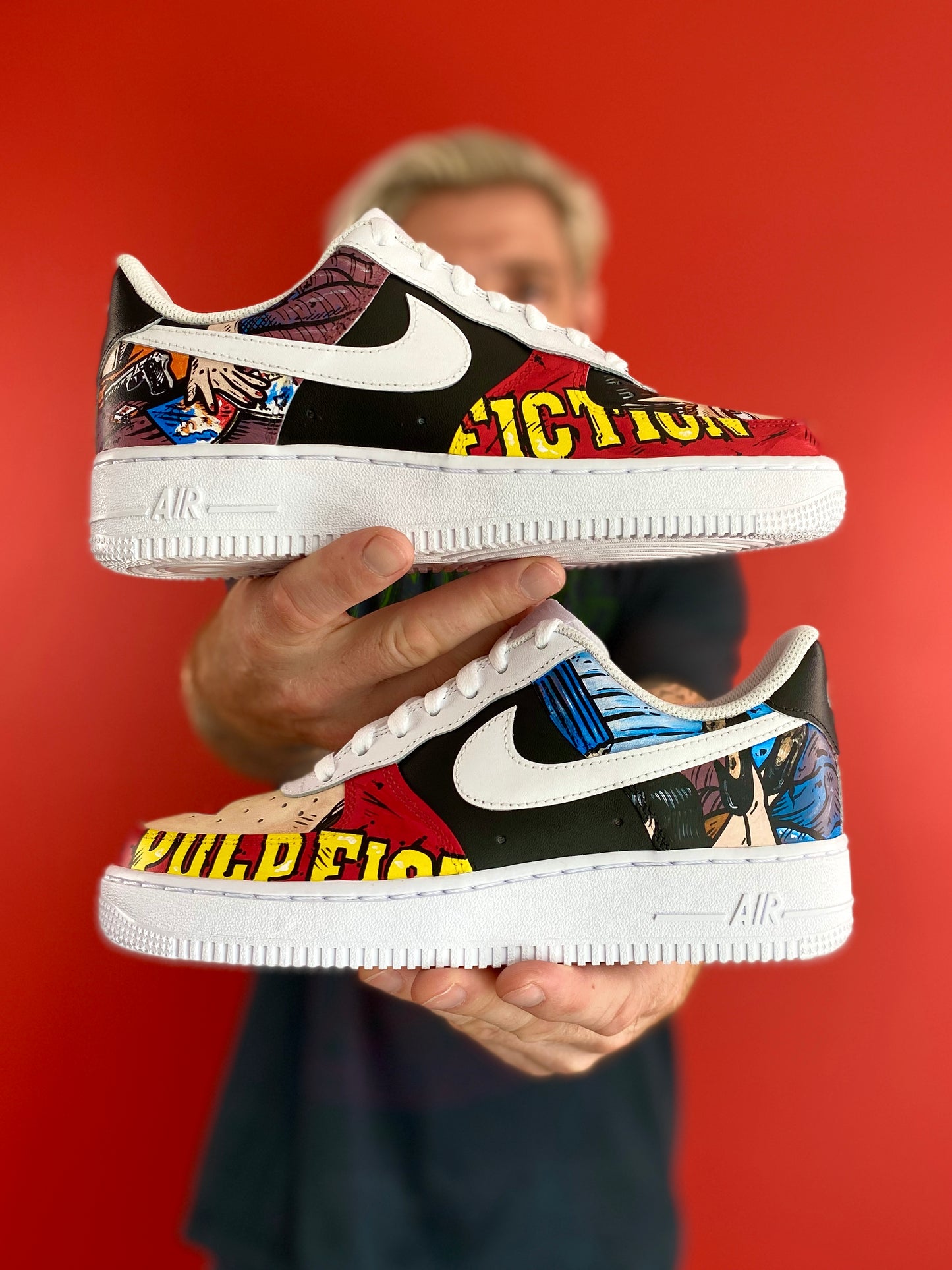 Pulp Fiction Nike AF1 shoes