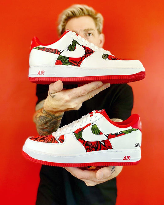 Red Roses Nike AF1