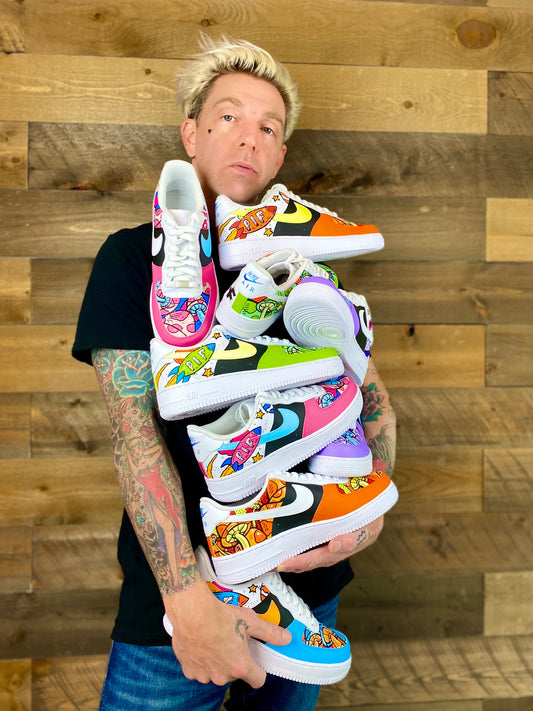 To The Moon - Nike AF1 shoes