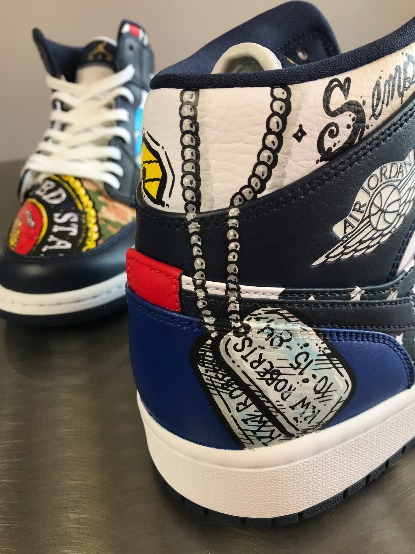 USMC Jordan Retro shoes