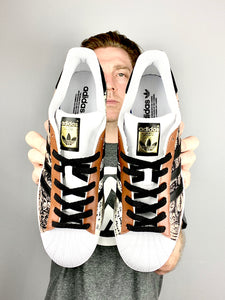 Damian Lillard "Dolla"- Adidas Superstar shoes