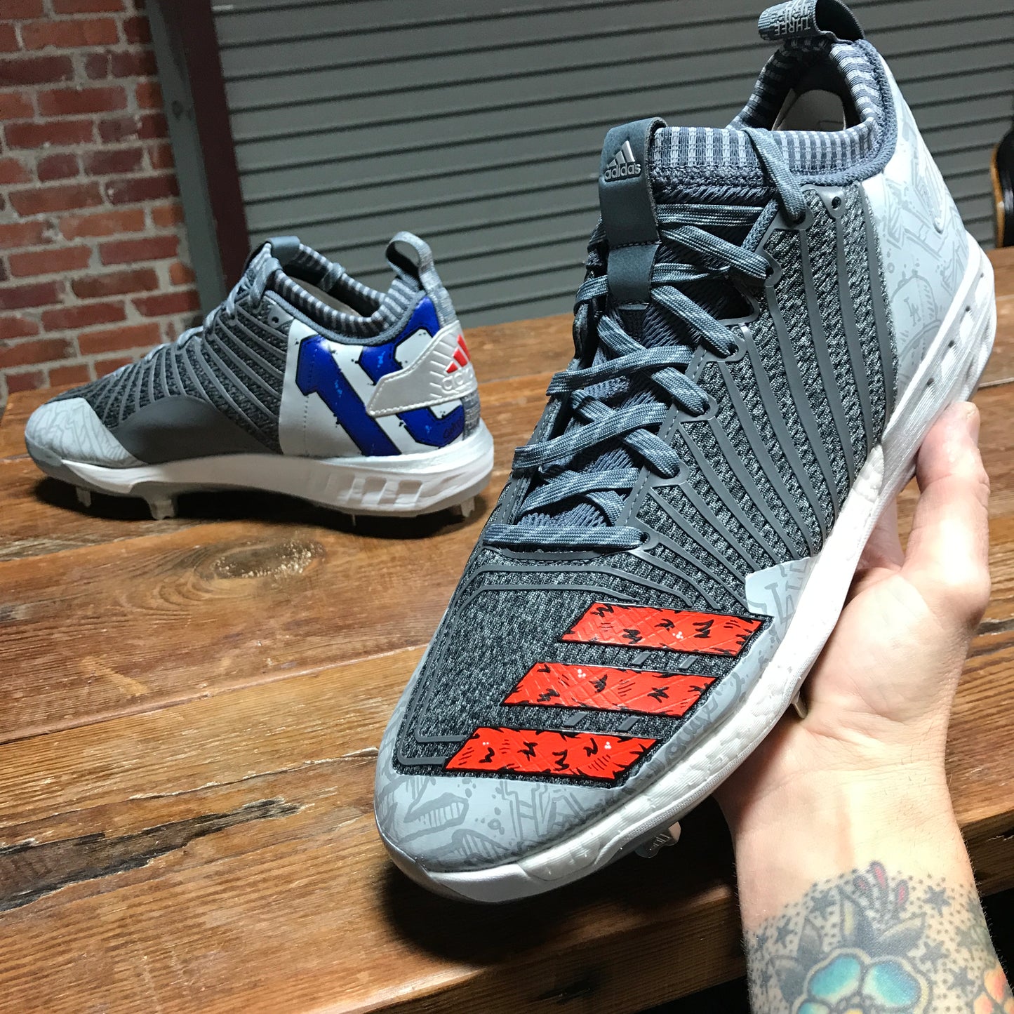 Teamwork - Adidas Custom Baseball cleats