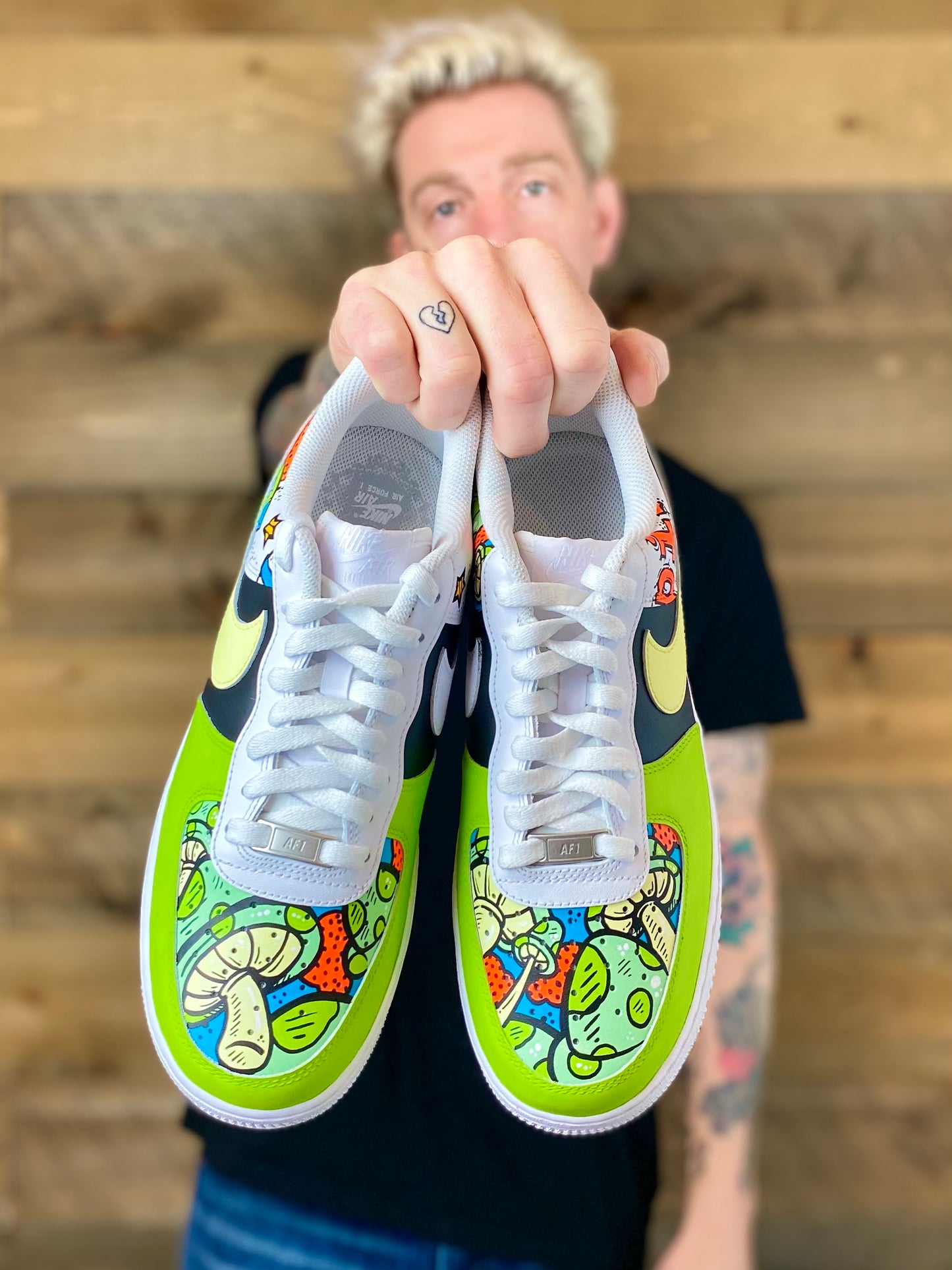 To The Moon - Nike AF1 shoes