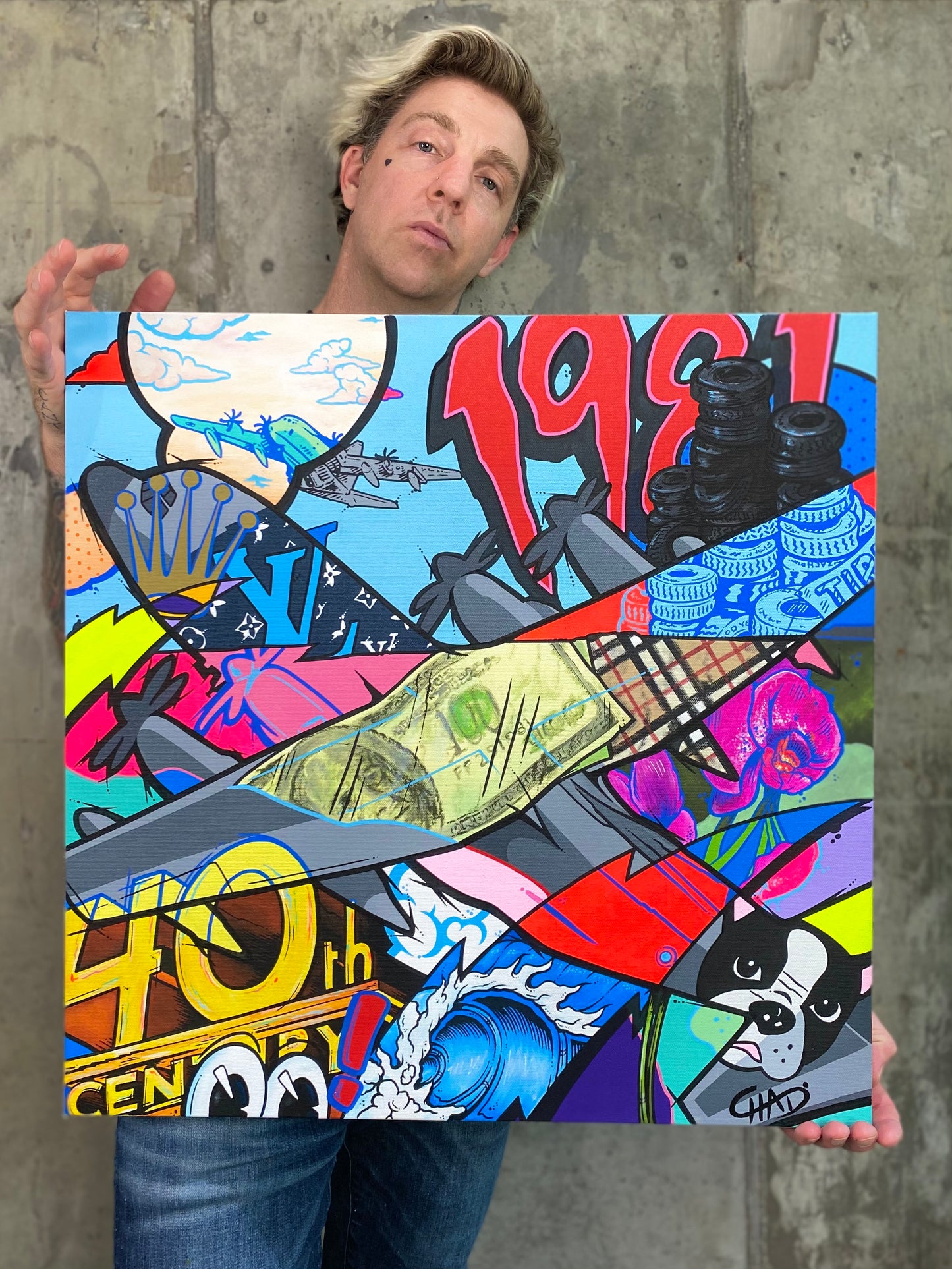 1981 Canvas Painting