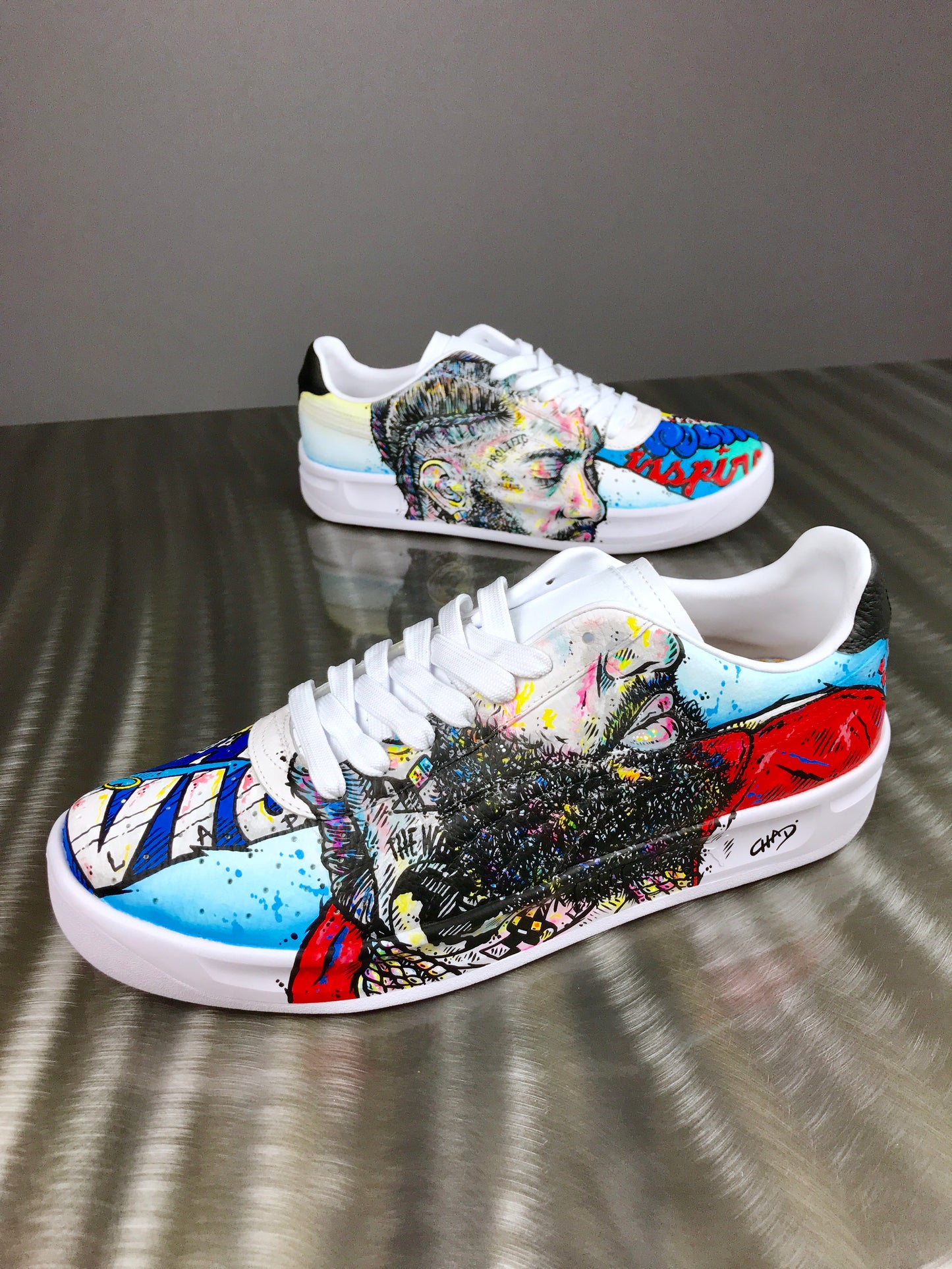 The Marathon Continues Nispey  Hussle Tribute Puma shoes