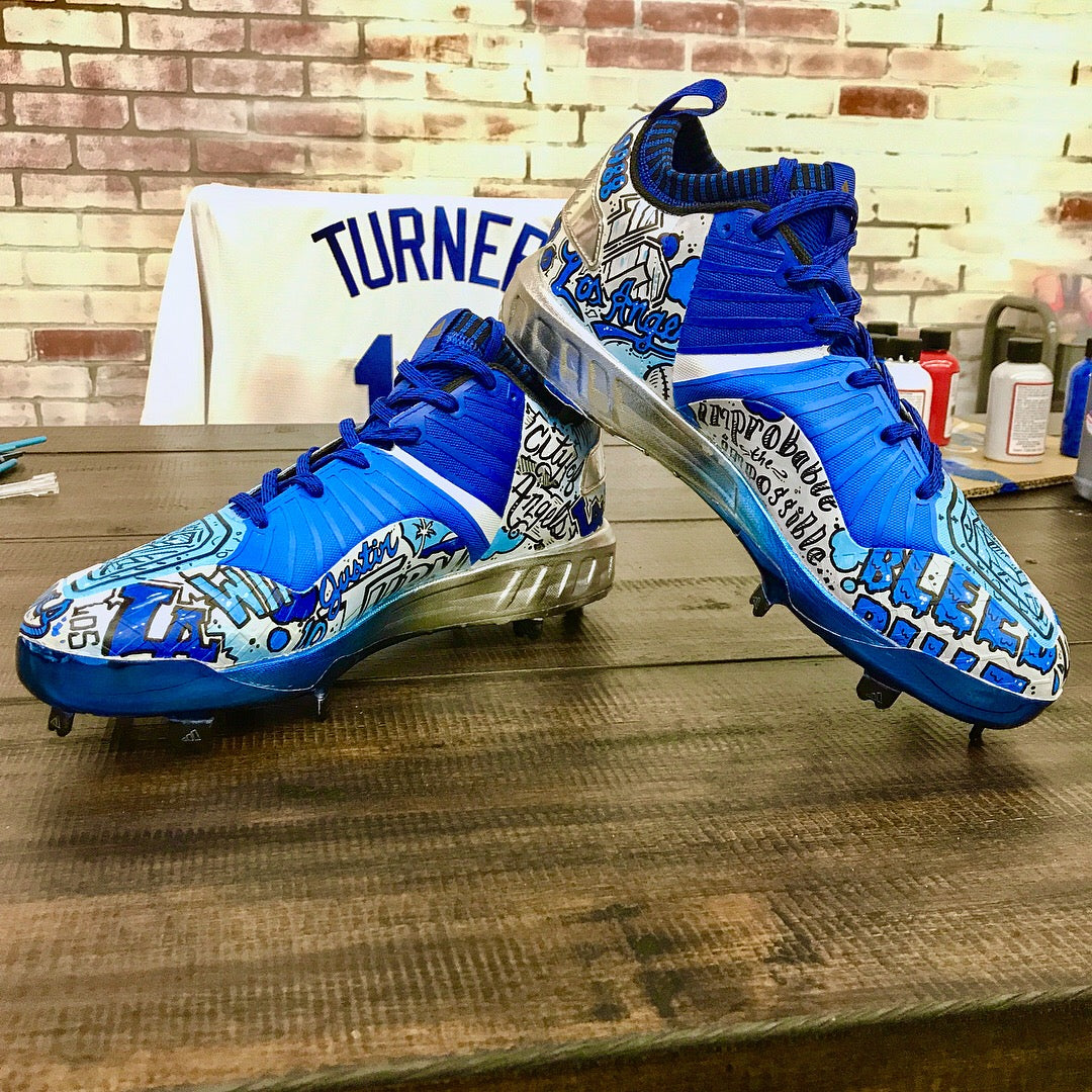 Justin Turner World Series - Adidas Baseball Cleats