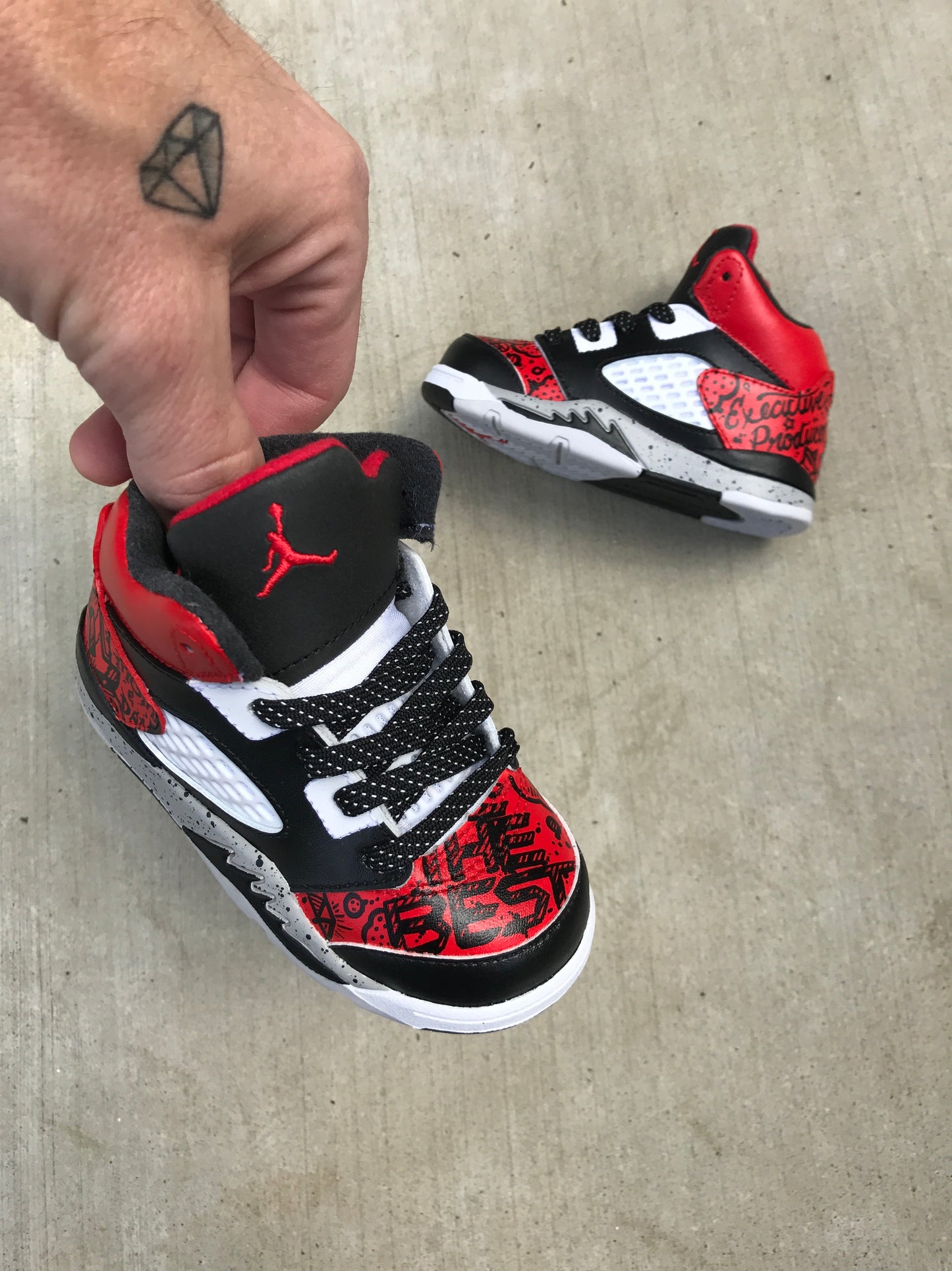 We the Best! DJ Khaled & Asahd- Jordan retro shoes