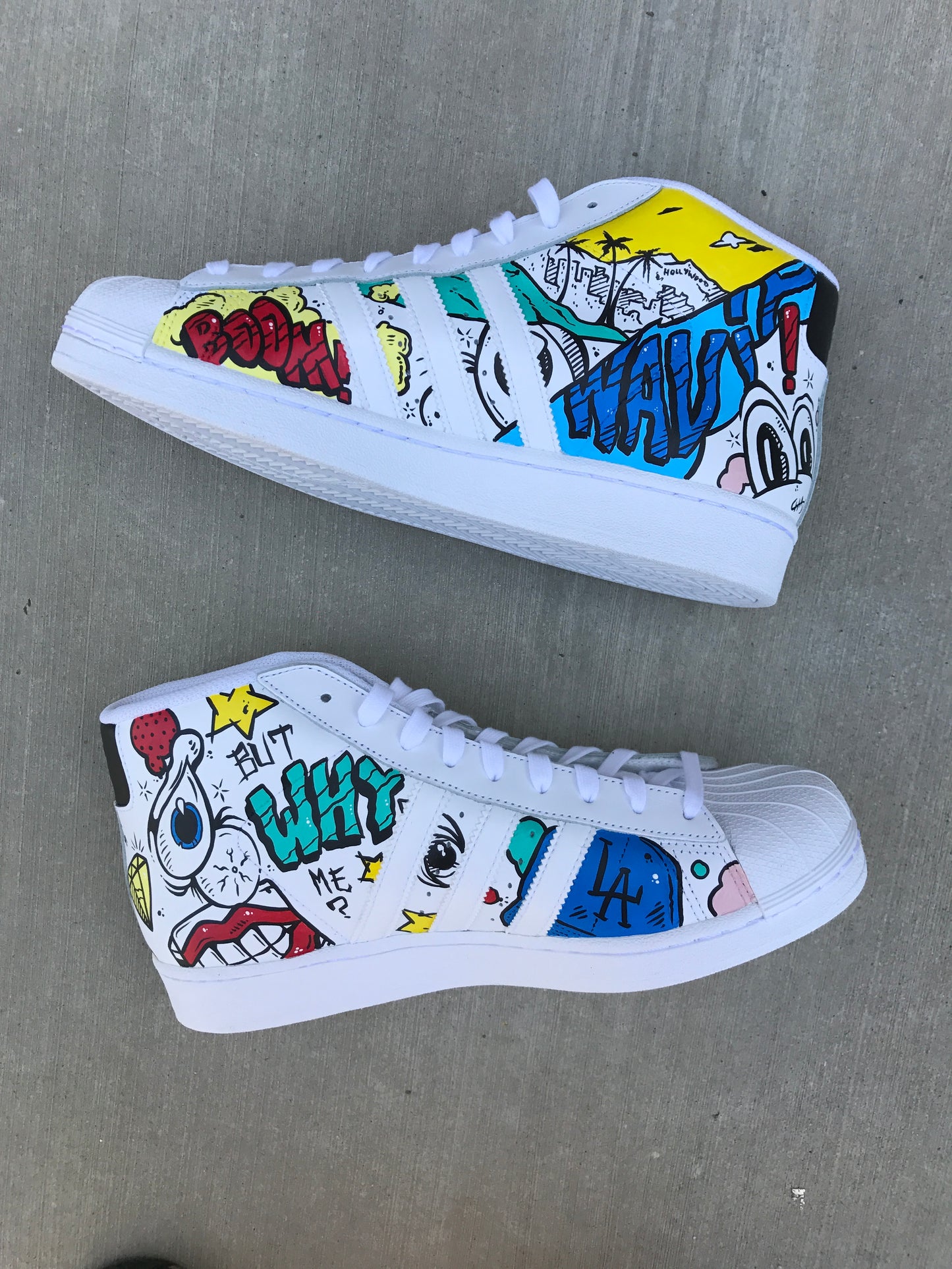 Popstars - Adidas Pro Model shoes