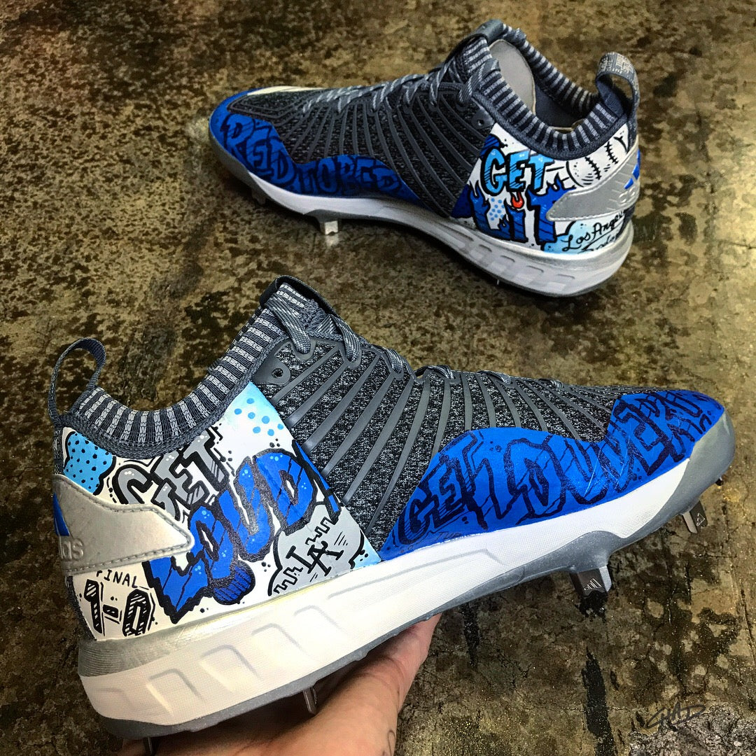 Get Loud! - Justin Turner Adidas Baseball cleats