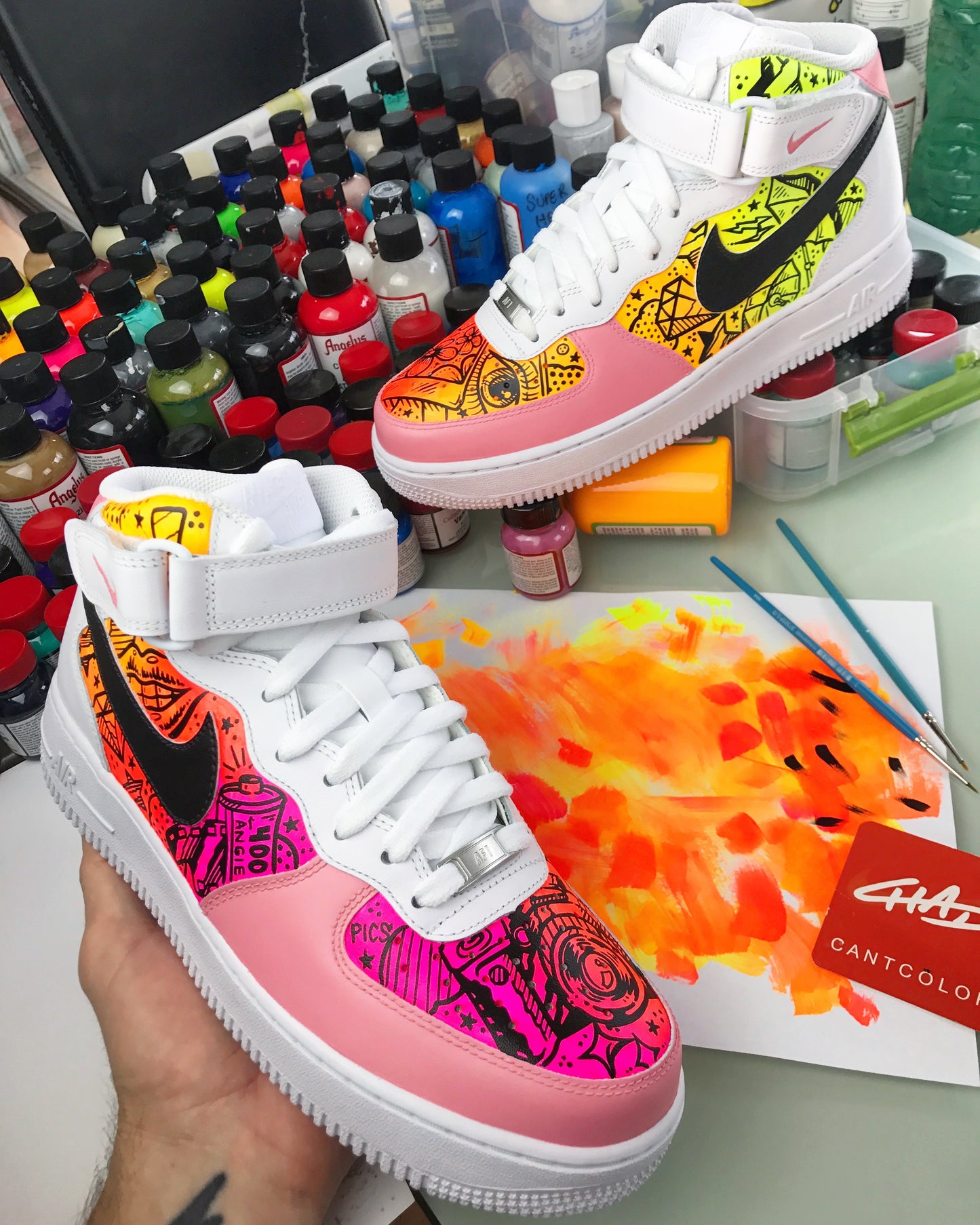 Snapshot - Nike AF1 shoes