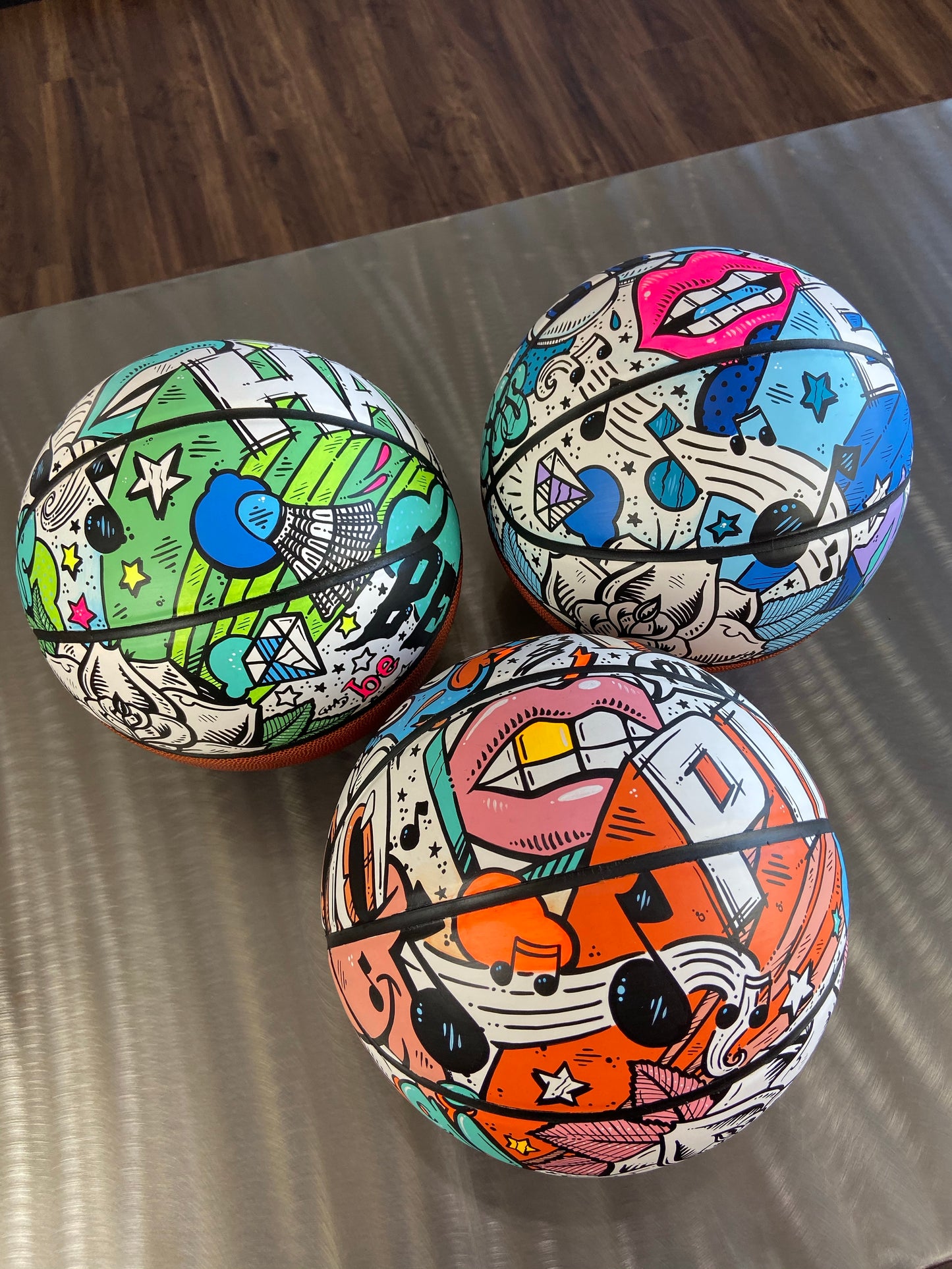 Jonas Brothers Custom Basketballs