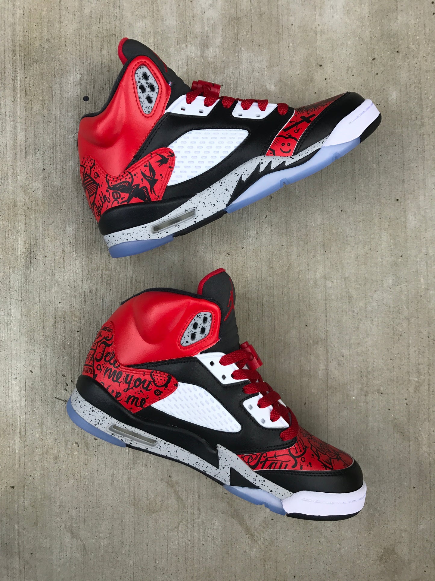Demi Lovato Tattoo - Nike Jordan retro shoes