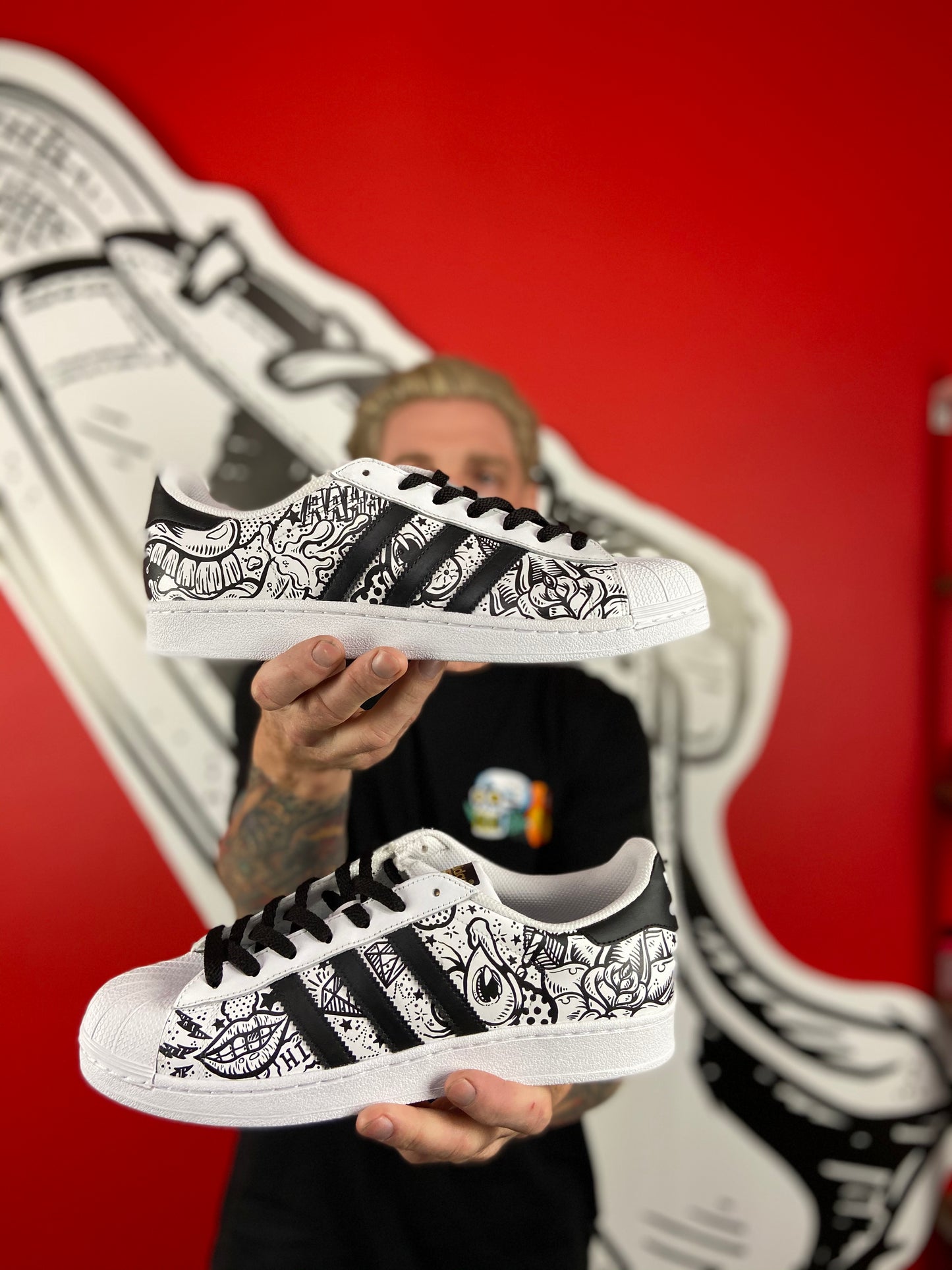 Cant Stop -  Adidas Superstar shoes