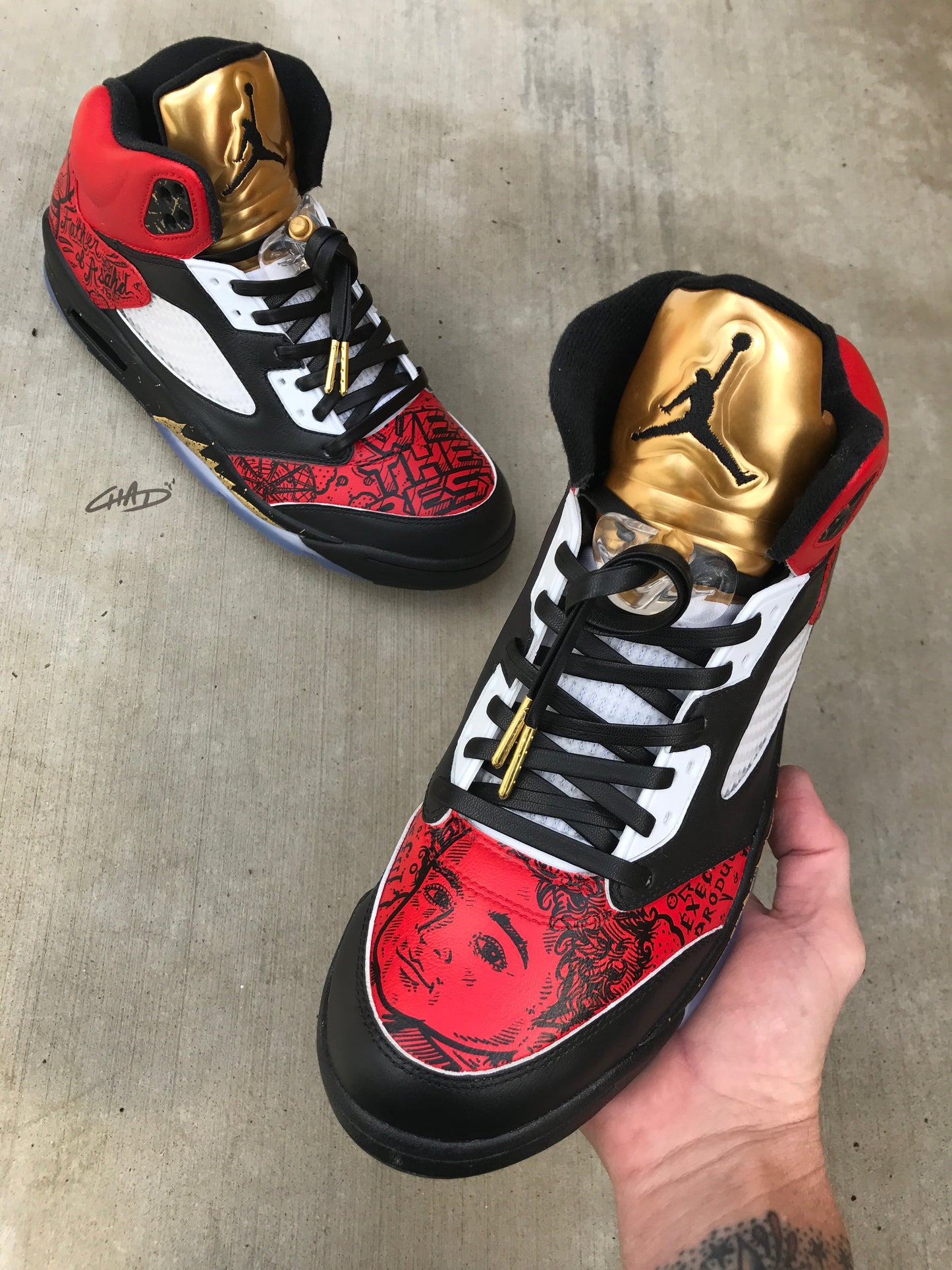 We the Best! DJ Khaled & Asahd- Jordan retro shoes