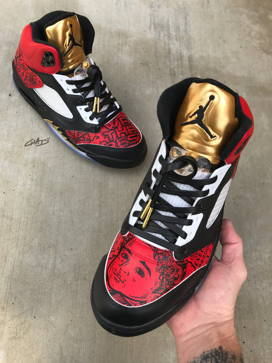 We the Best! DJ Khaled & Asahd- Jordan retro shoes
