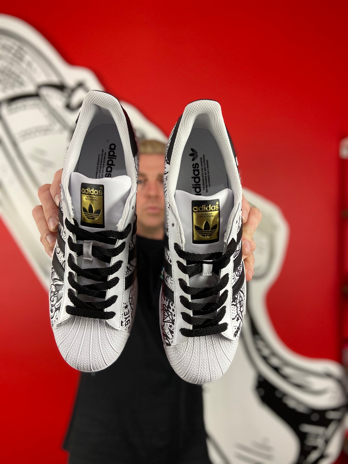 Cant Stop -  Adidas Superstar shoes