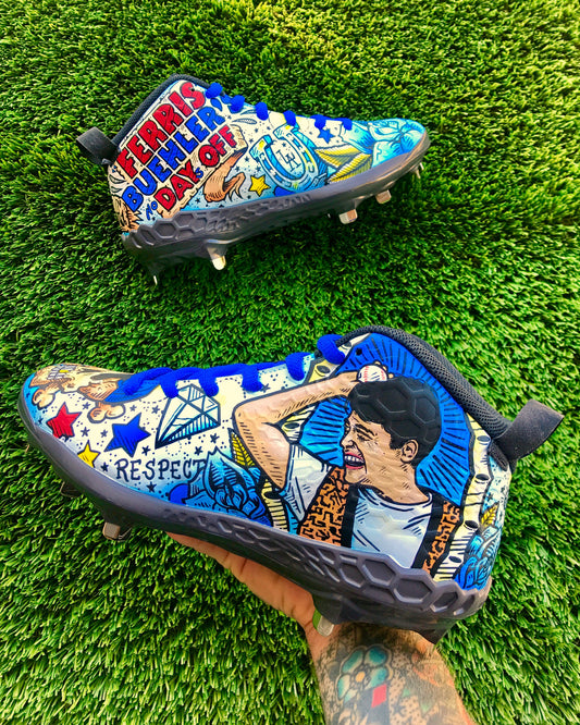 LA Dodgers Walker Buehler's Day Off - Nike Baseball Cleat shoes