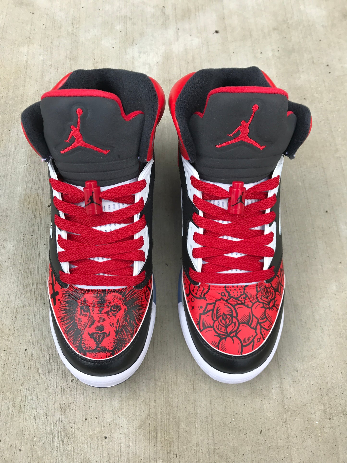 Demi Lovato Tattoo - Nike Jordan retro shoes