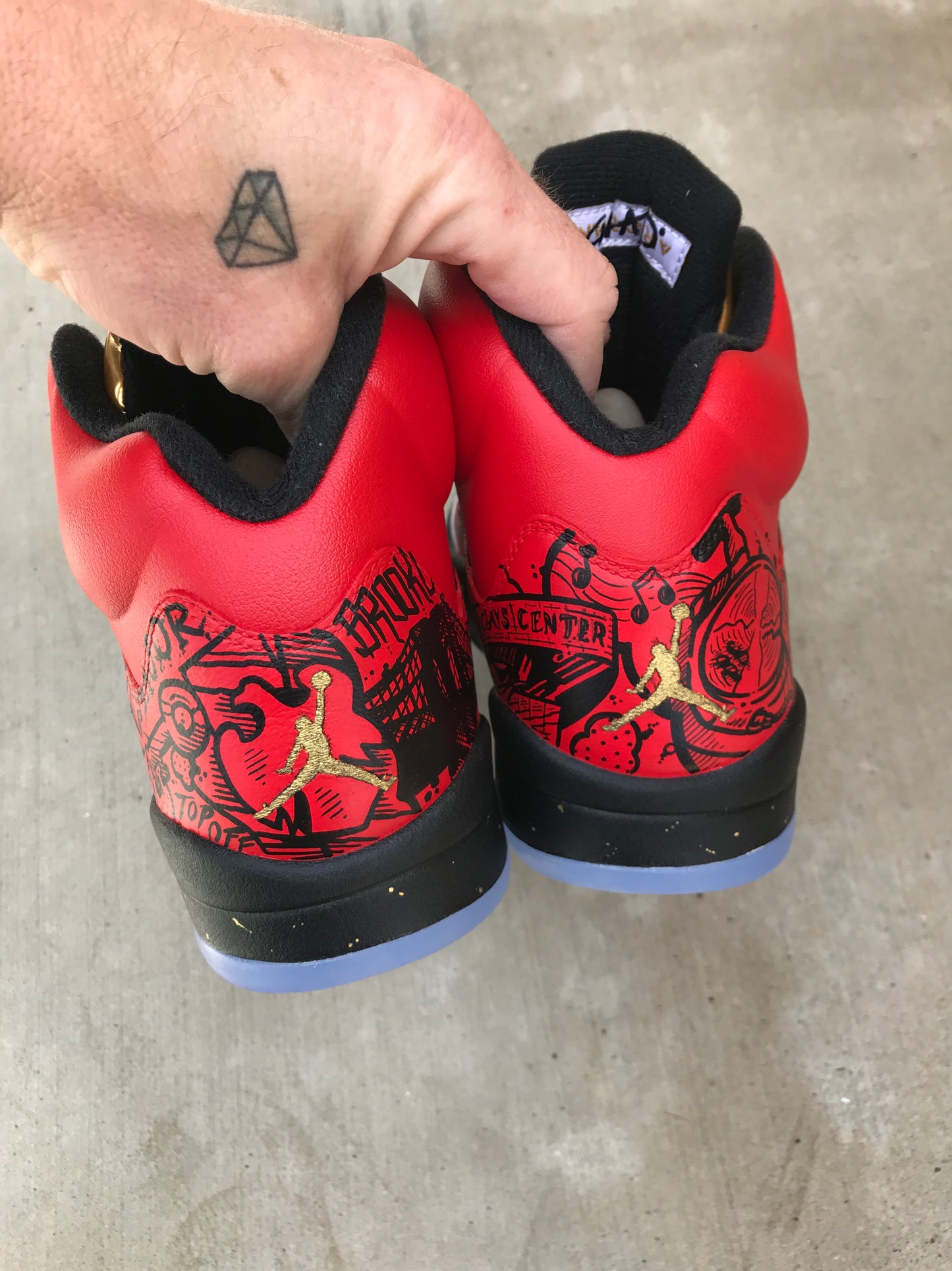 We the Best! DJ Khaled & Asahd- Jordan retro shoes
