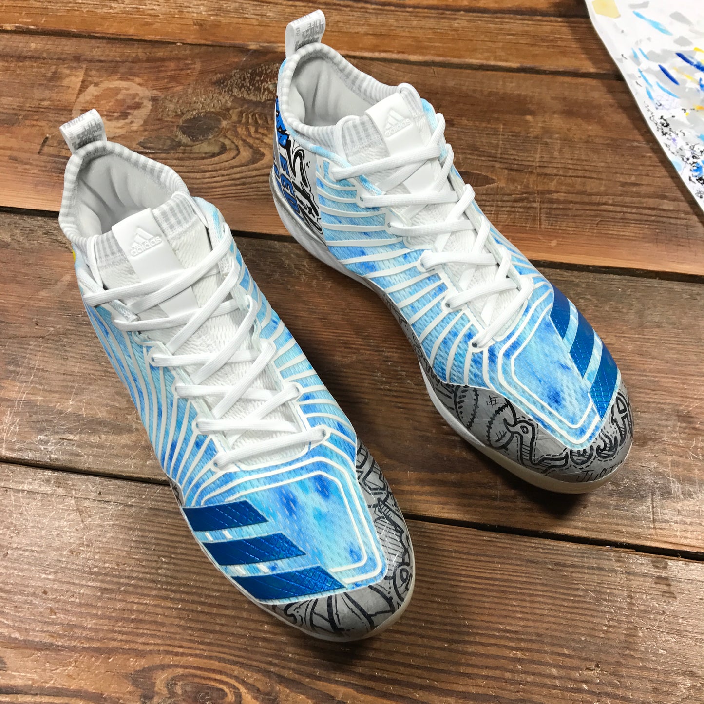 Jet Set - Justin Turner LA Dodgers - Adidas Baseball cleats