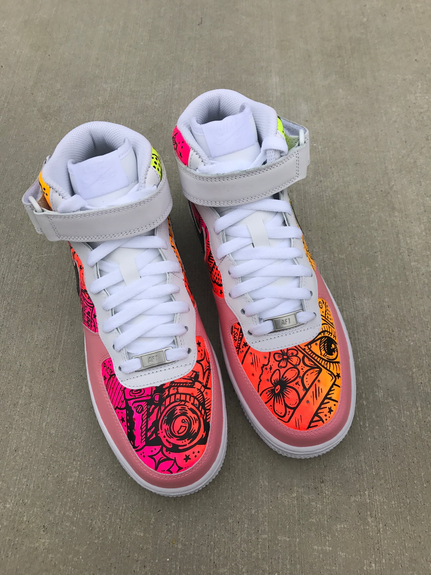 Snapshot - Nike AF1 shoes