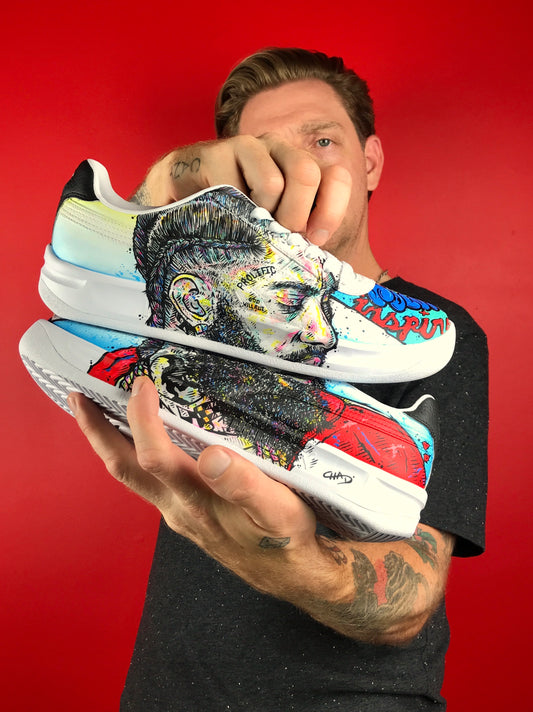 The Marathon Continues Nispey  Hussle Tribute Puma shoes