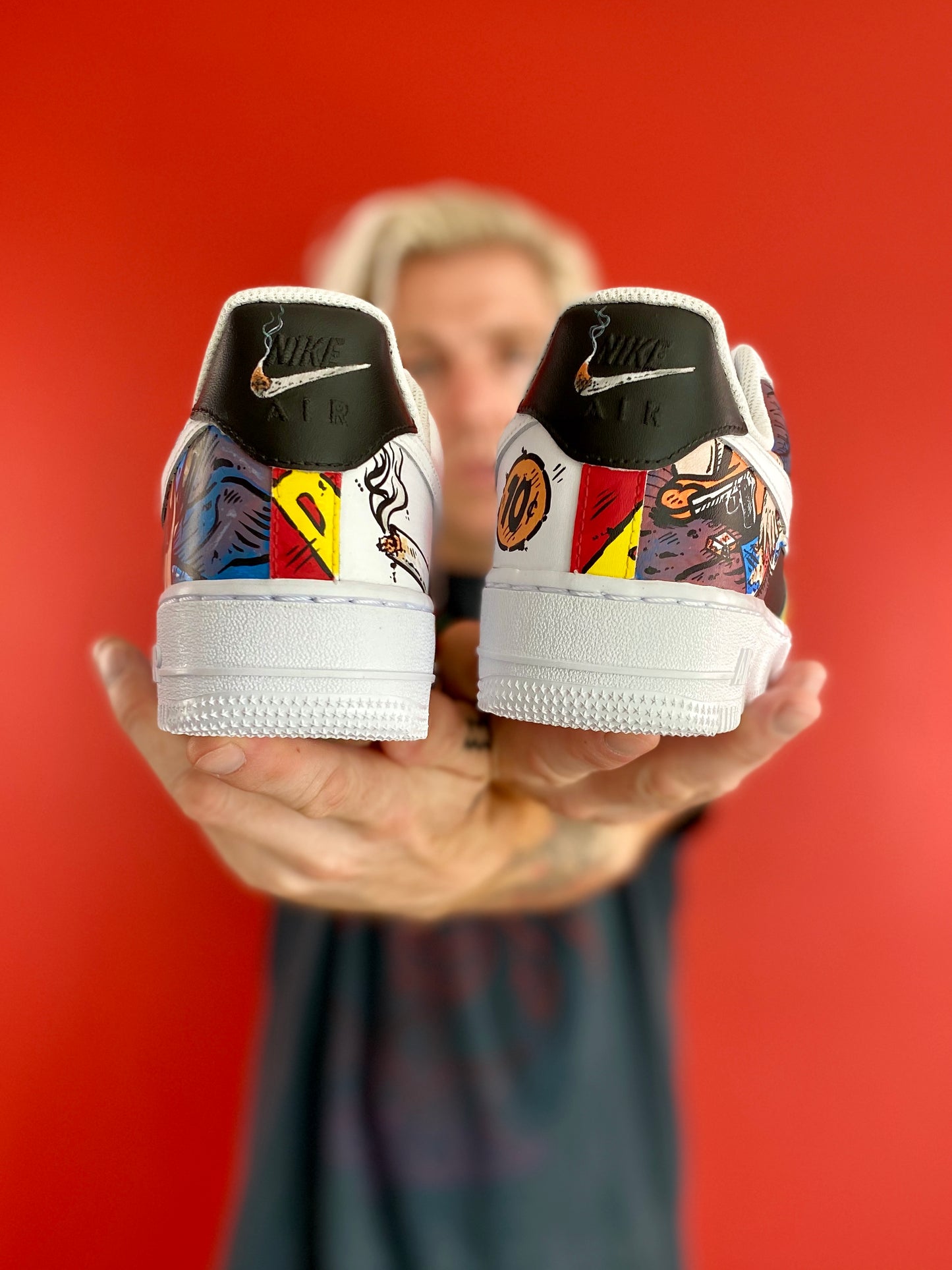 Pulp Fiction Nike AF1 shoes