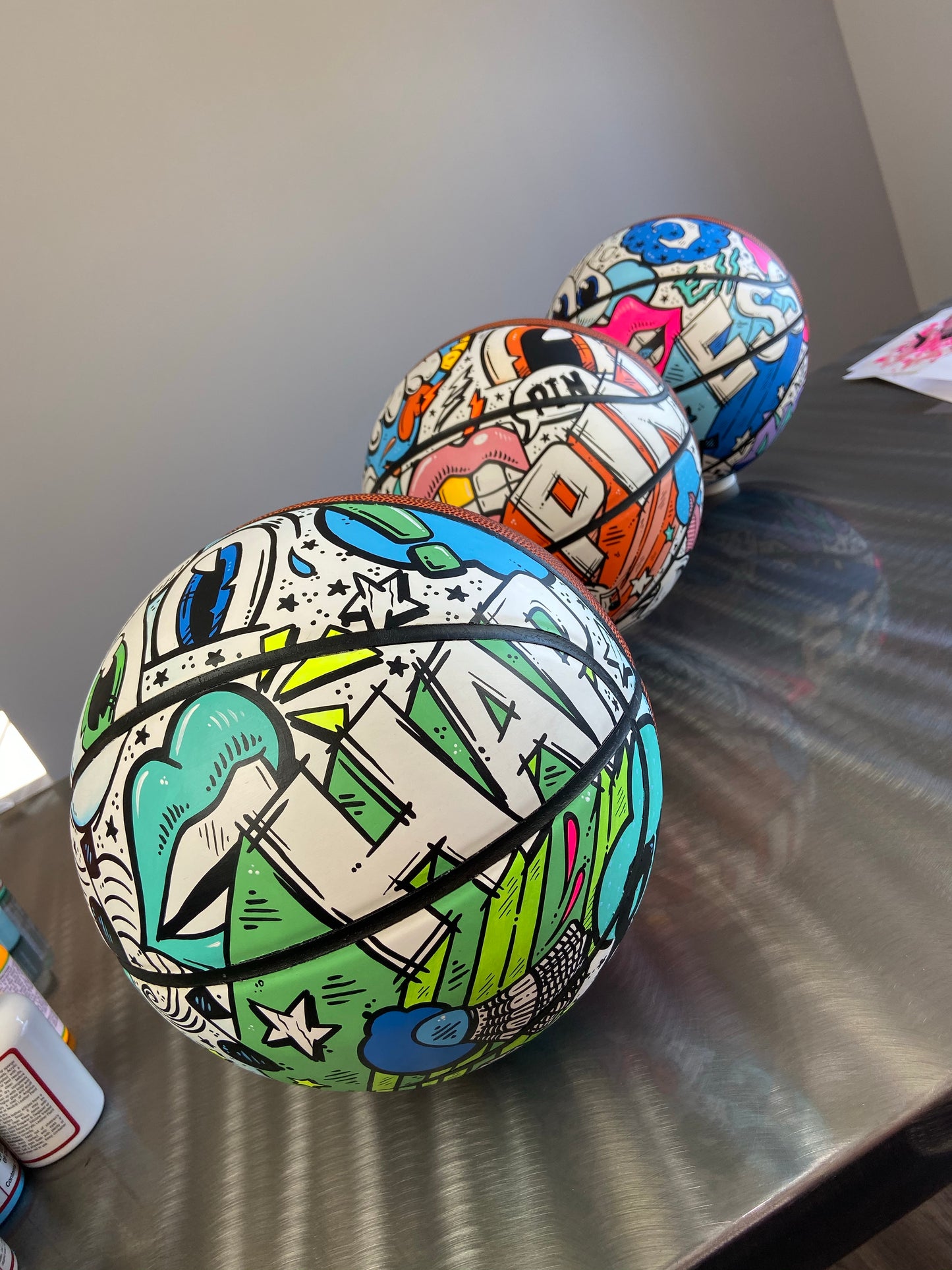 Jonas Brothers Custom Basketballs