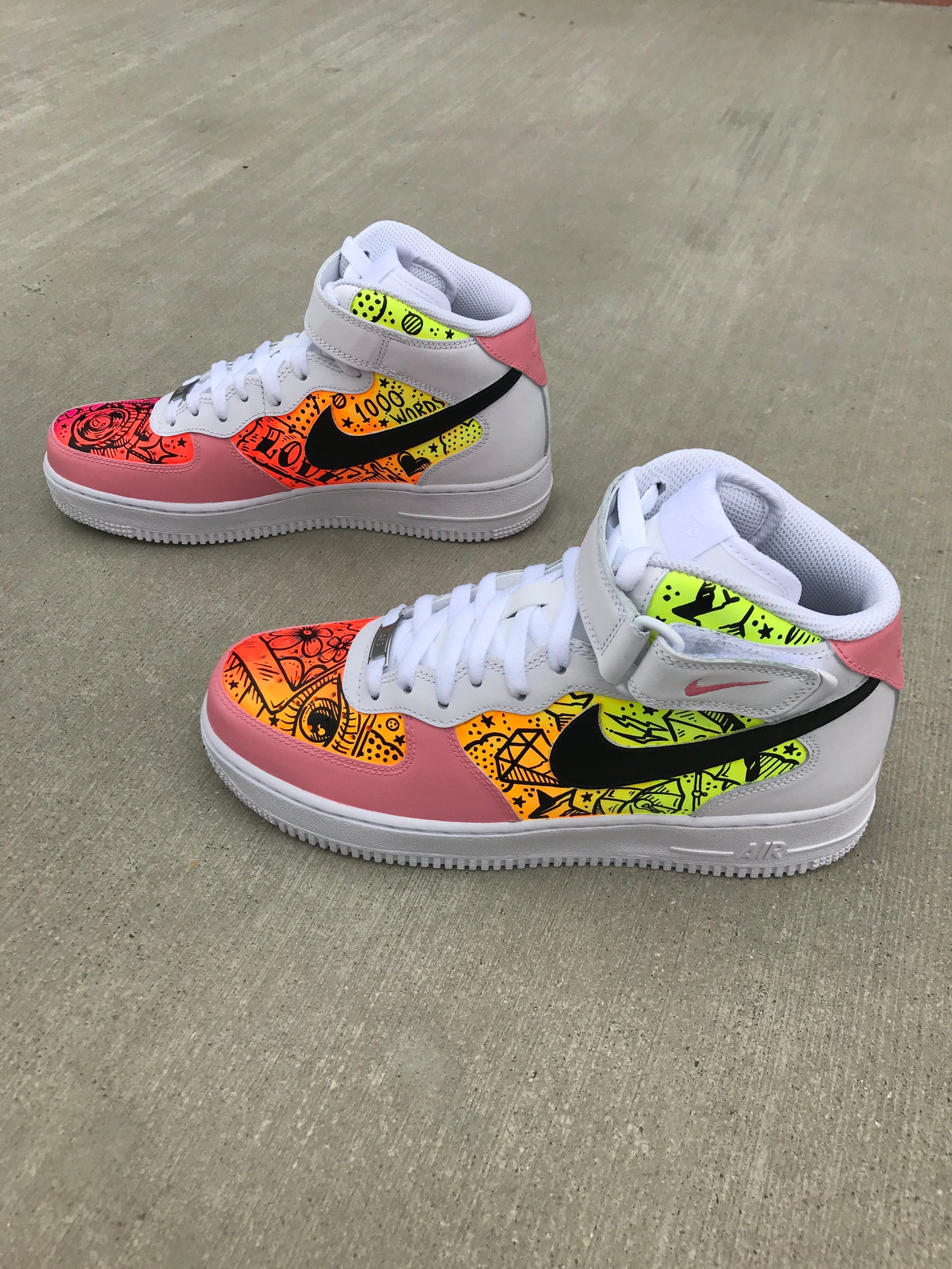 Snapshot - Nike AF1 shoes
