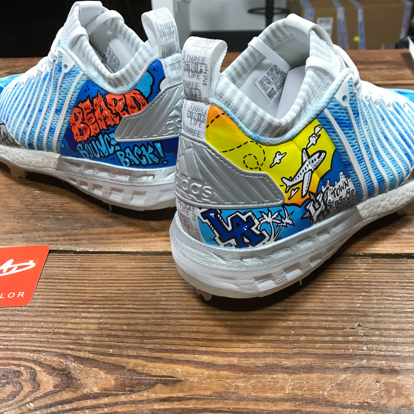 Jet Set - Justin Turner LA Dodgers - Adidas Baseball cleats