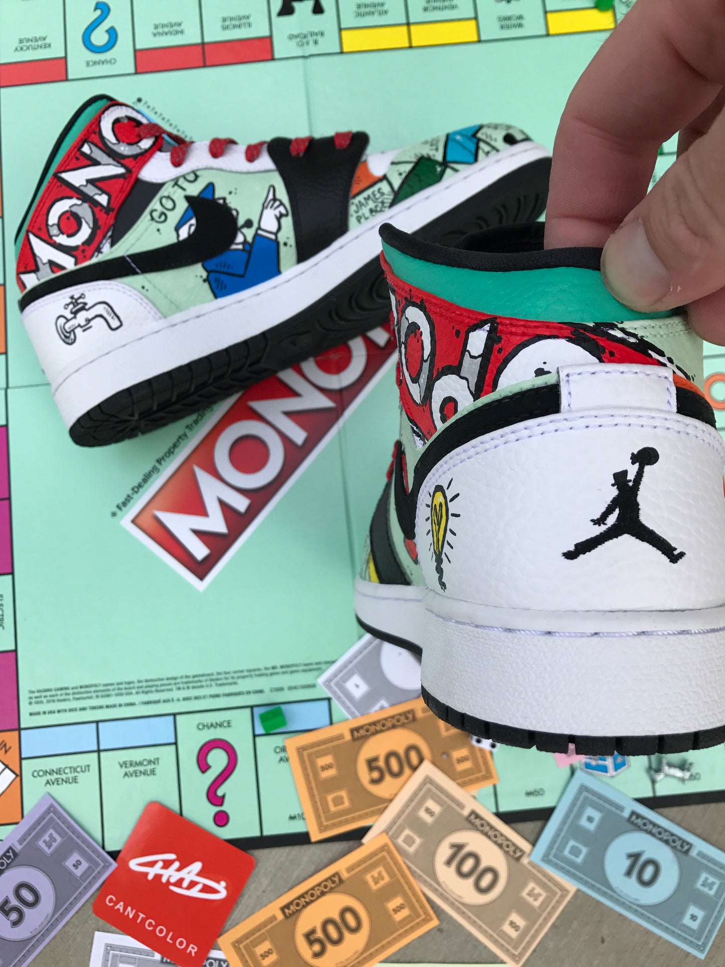 Monopoly Nike Jordan retro shoes