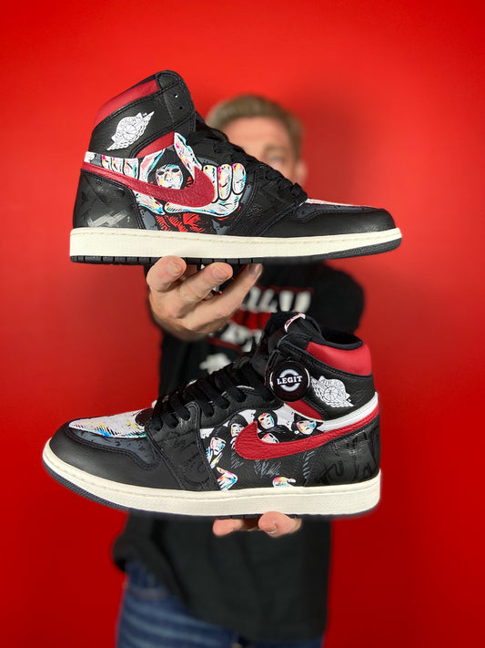 Jabbawockeez Jordan Retro shoes