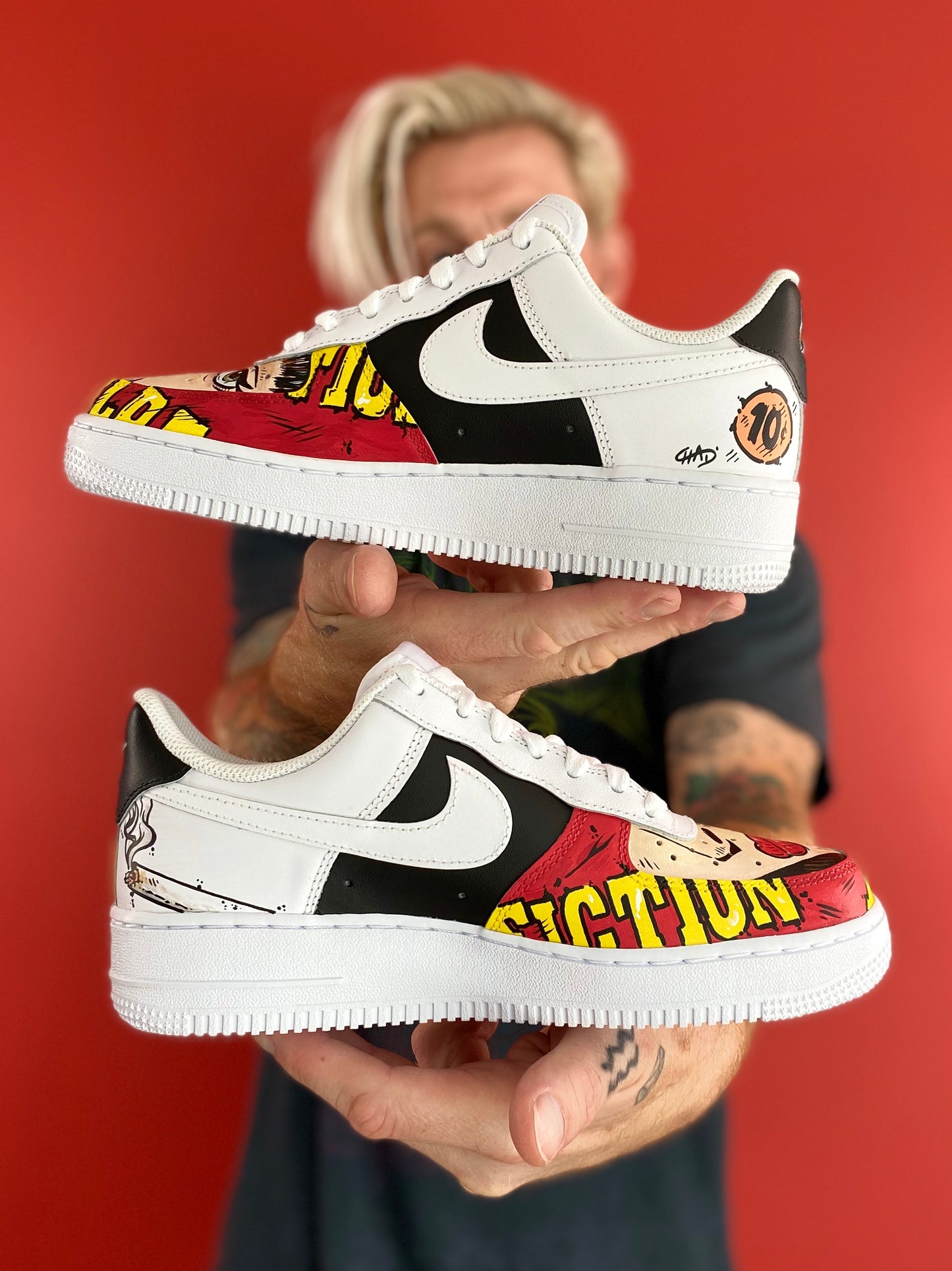 Pulp Fiction Nike AF1 shoes