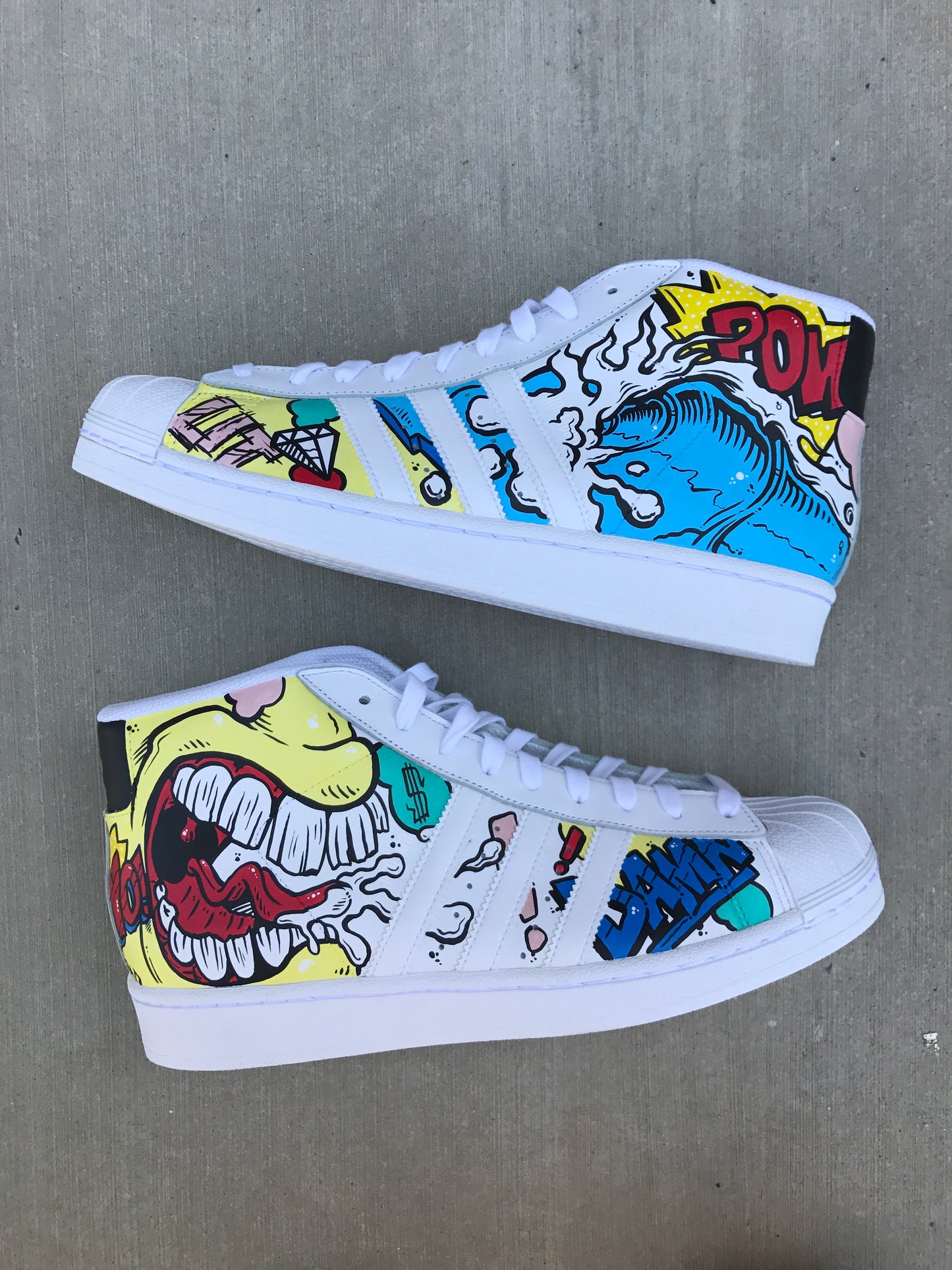 Popstars - Adidas Pro Model shoes