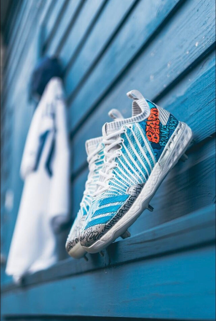 Jet Set - Justin Turner LA Dodgers - Adidas Baseball cleats