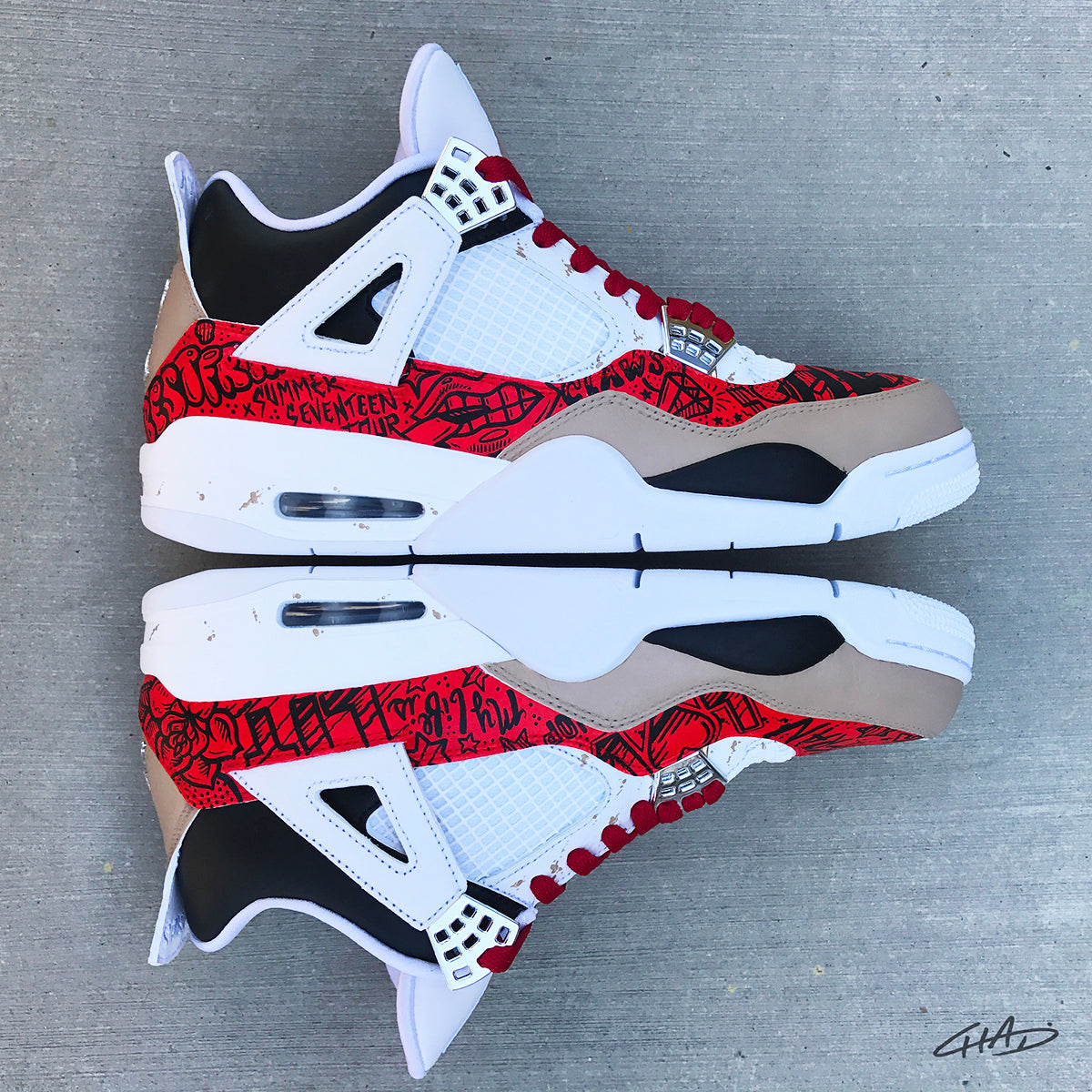 Kendall Kyndall Burrr's - Nike Jordan retro shoes